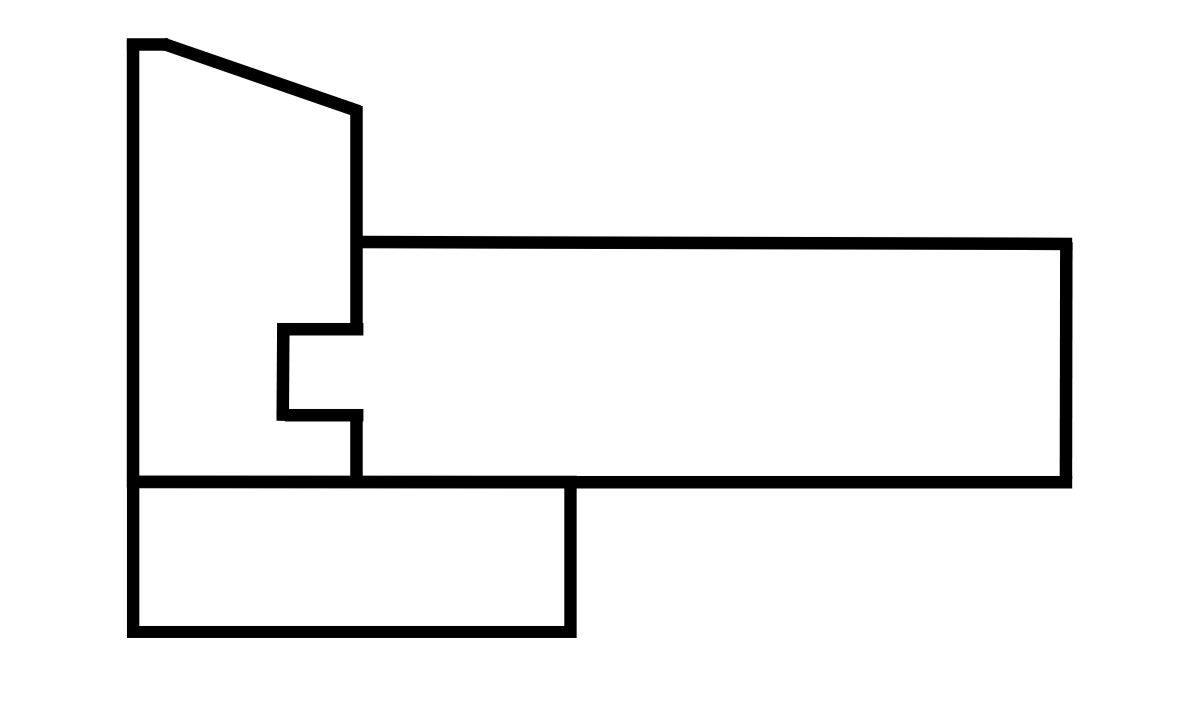 T-Shaped design for Simon Liu, Inc.'s American Traditional Stretcher -- made for thicker profiles.