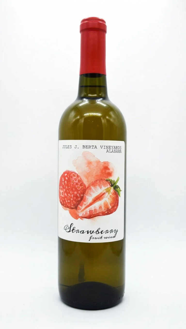 Sweet Strawberry Fruit Wine