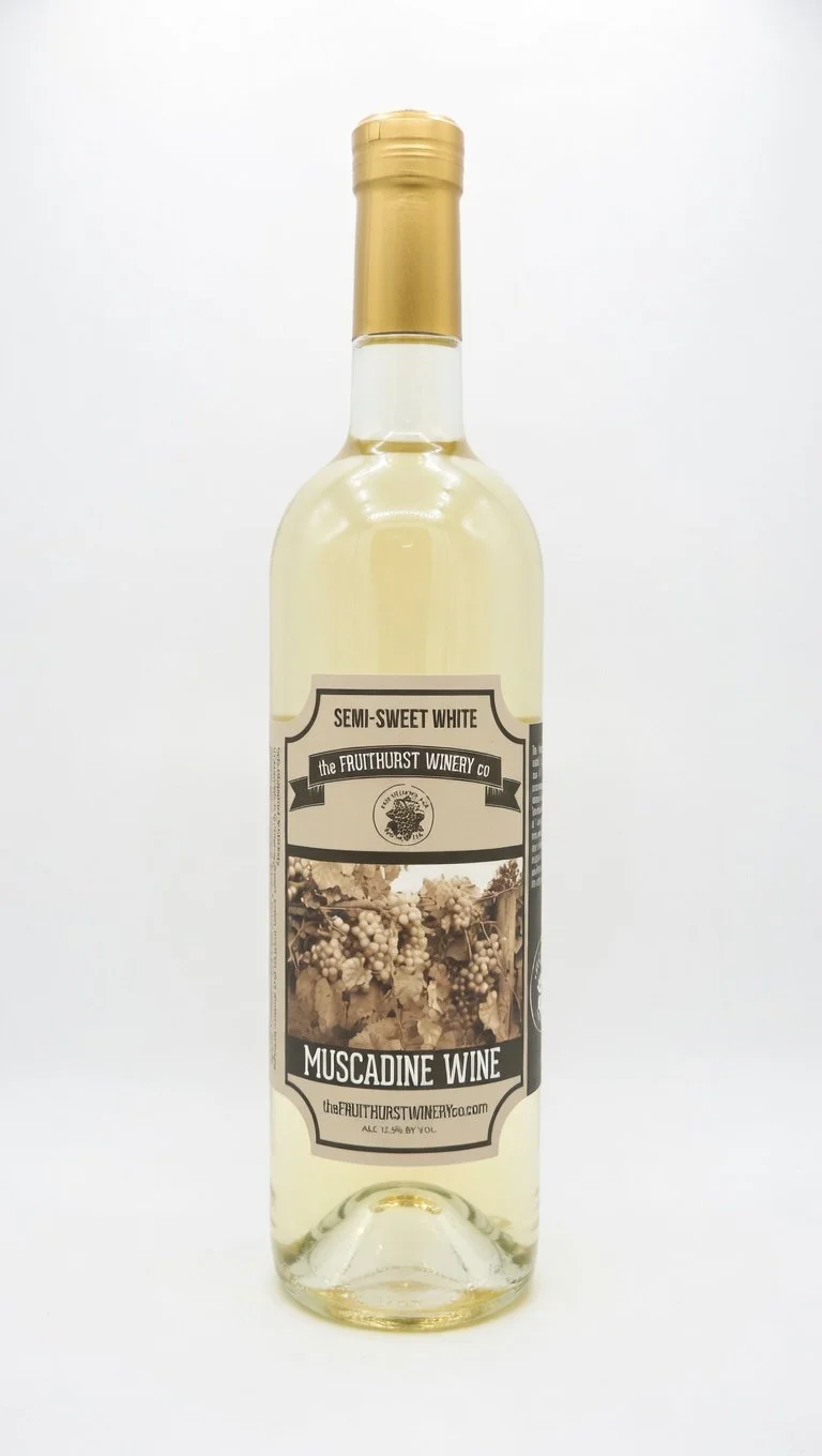 Semi-Sweet White Muscadine