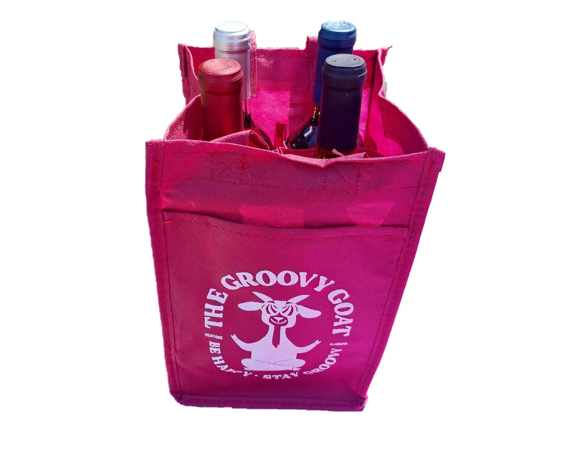 Groovy Wine Tote