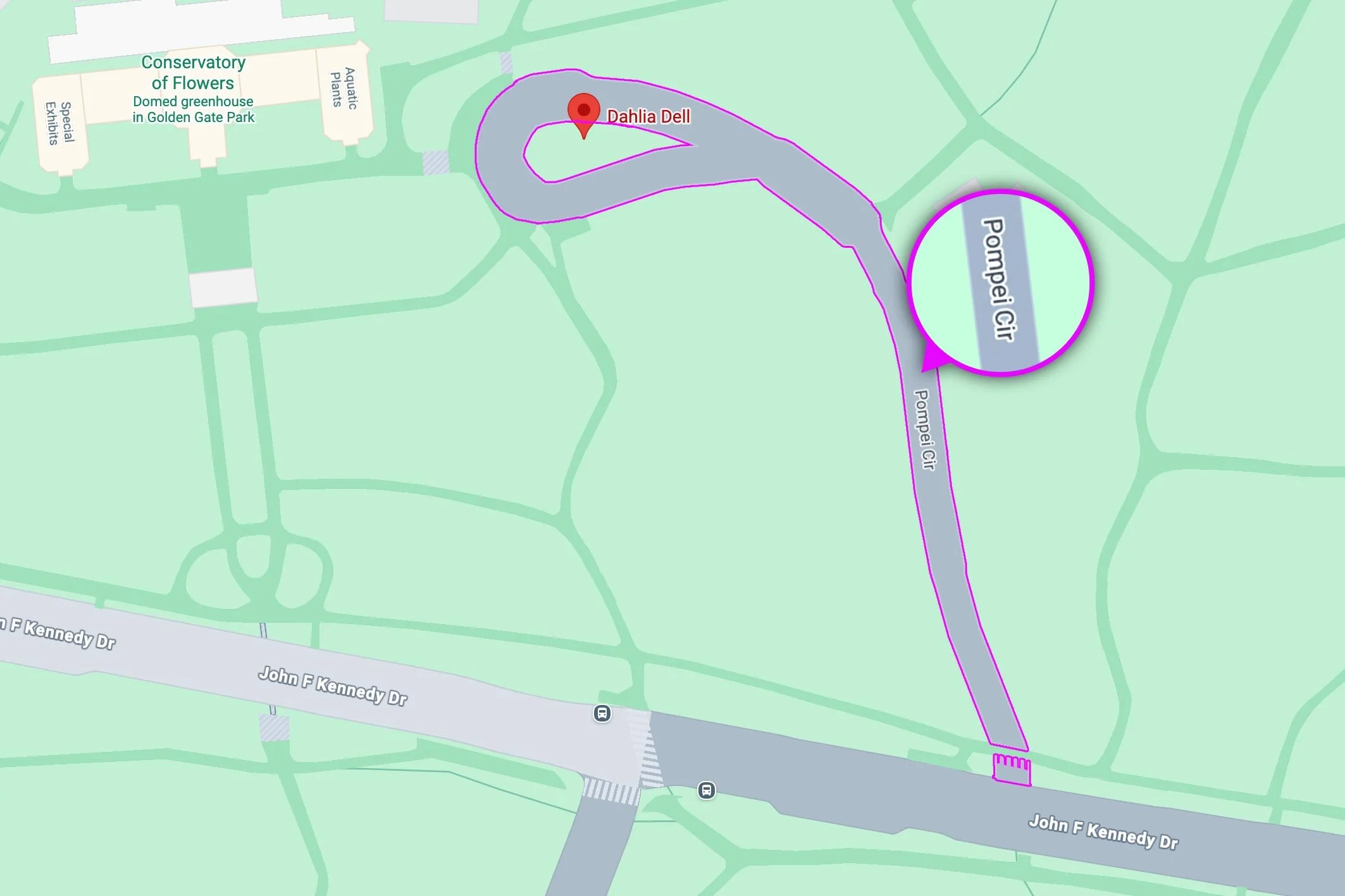 Map of Pompei Cir