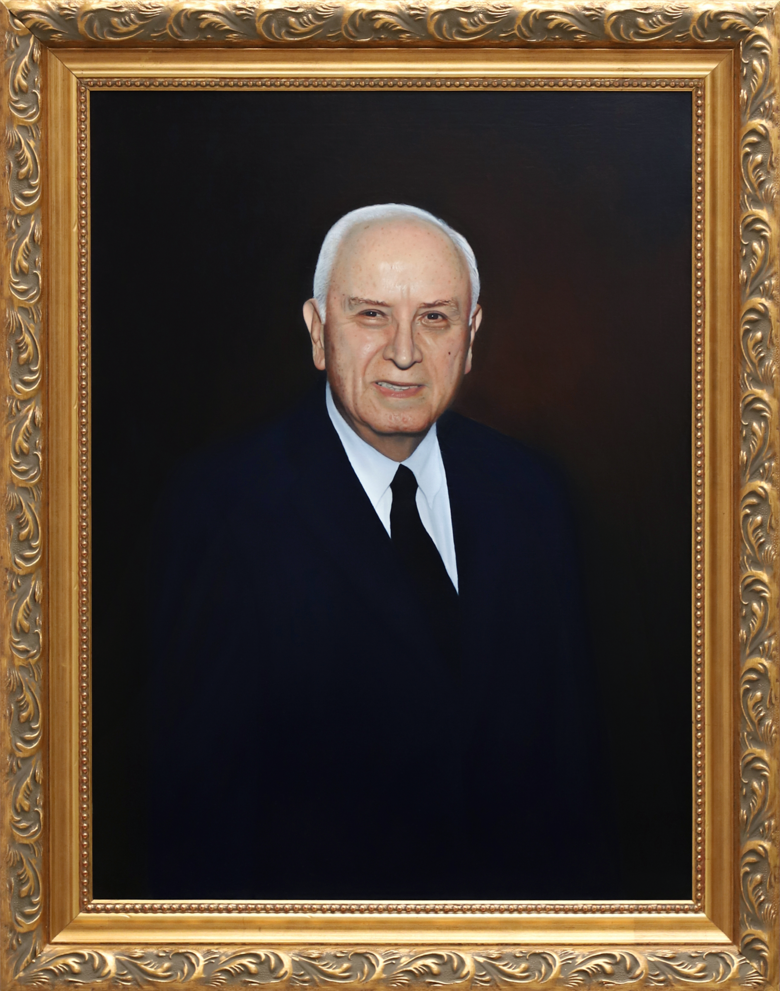 "Portrait of my Grandfather" - 2020. Oil on linen - 32 in (80 cm) x 24 in (60 cm)