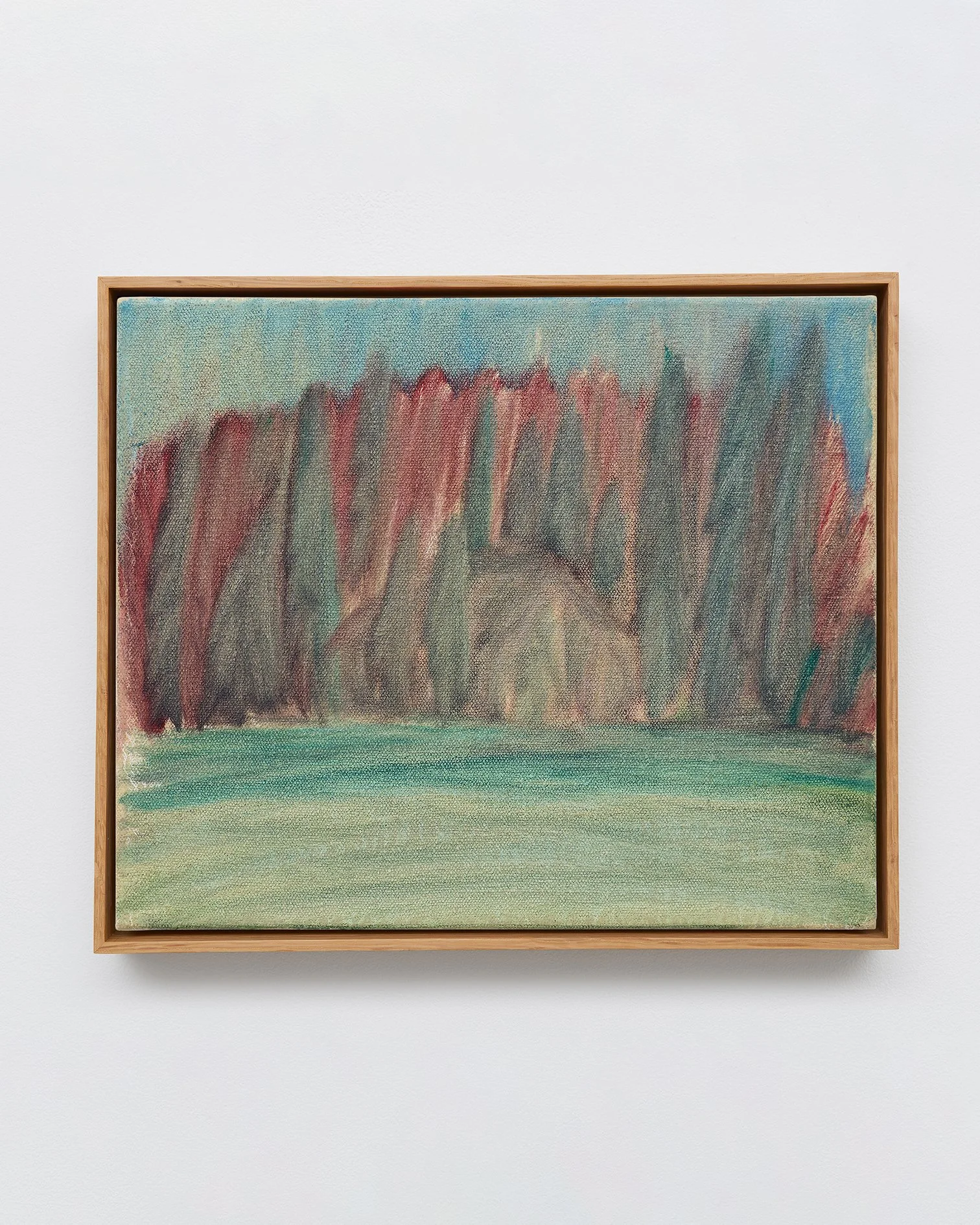 04_DavidHanes_InThePines_Oiloncanvas_25x30cm_2026.jpg