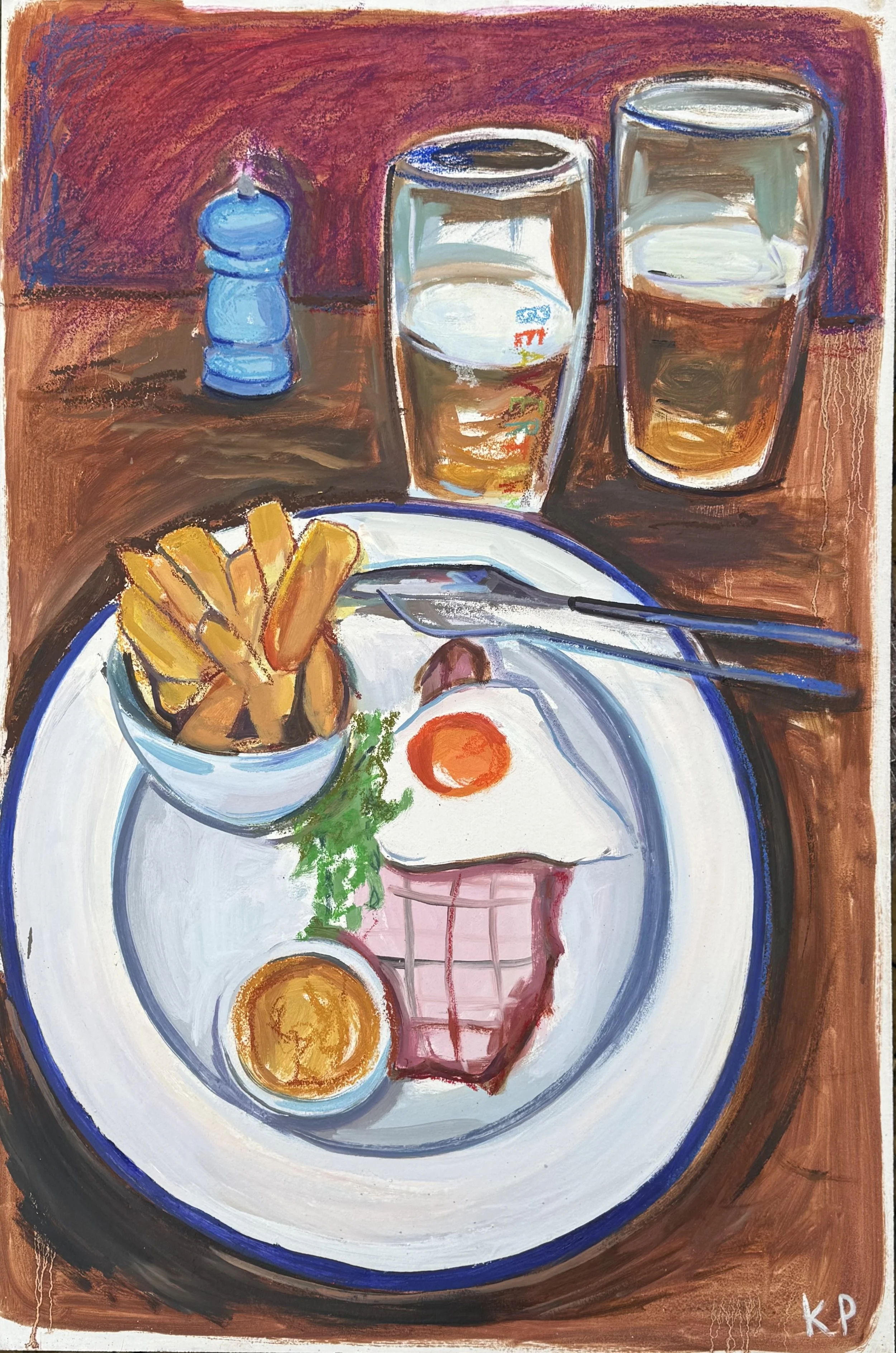 Fine art print from Fat Gerbil Gallery—an Edinburgh-based art magazine, gallery, and store—featuring unique works from emerging and established artists across the UK