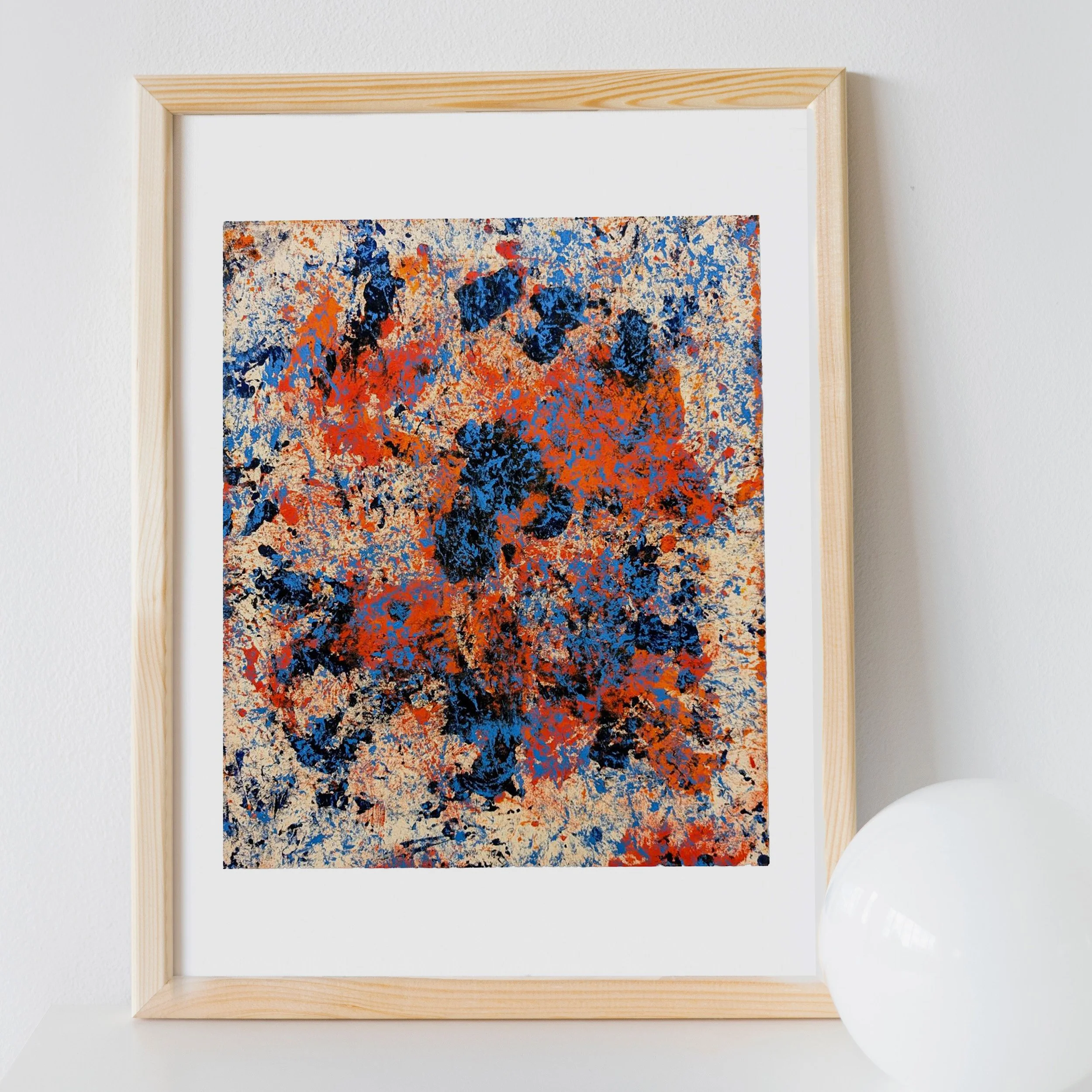 David Iain Brown - Cosmic Storm (Limited Edition Print) - A3