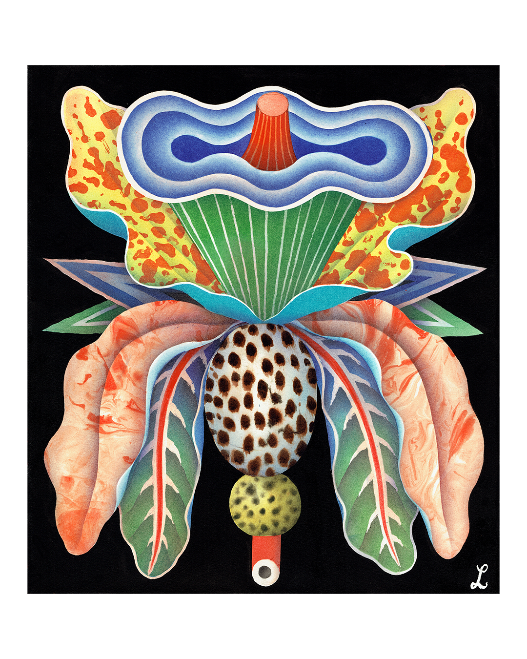 Fine art print from Fat Gerbil Gallery—an Edinburgh-based art magazine, gallery, and store—featuring unique works from emerging and established artists across the UK