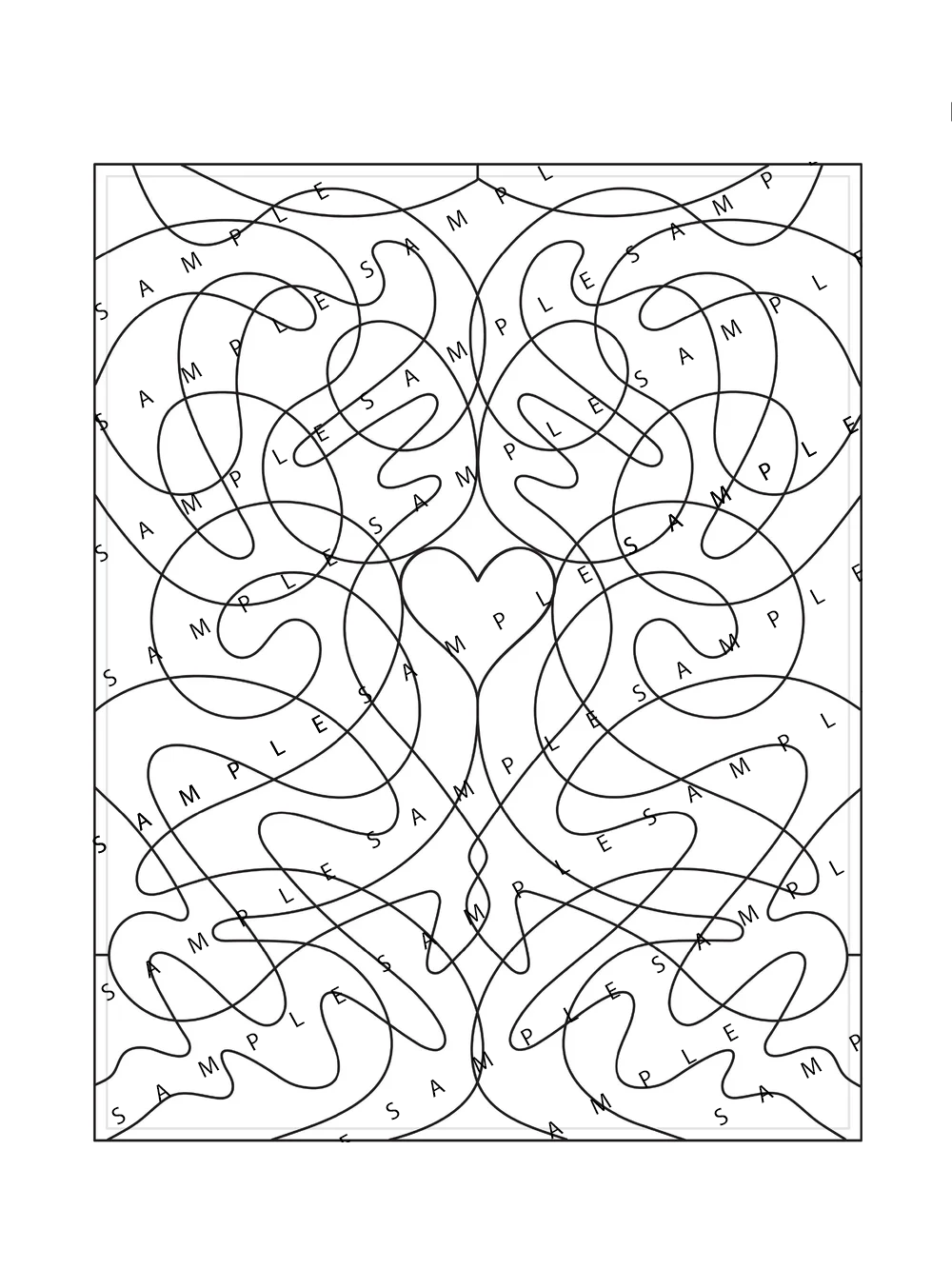 Entanglement Digital Pattern