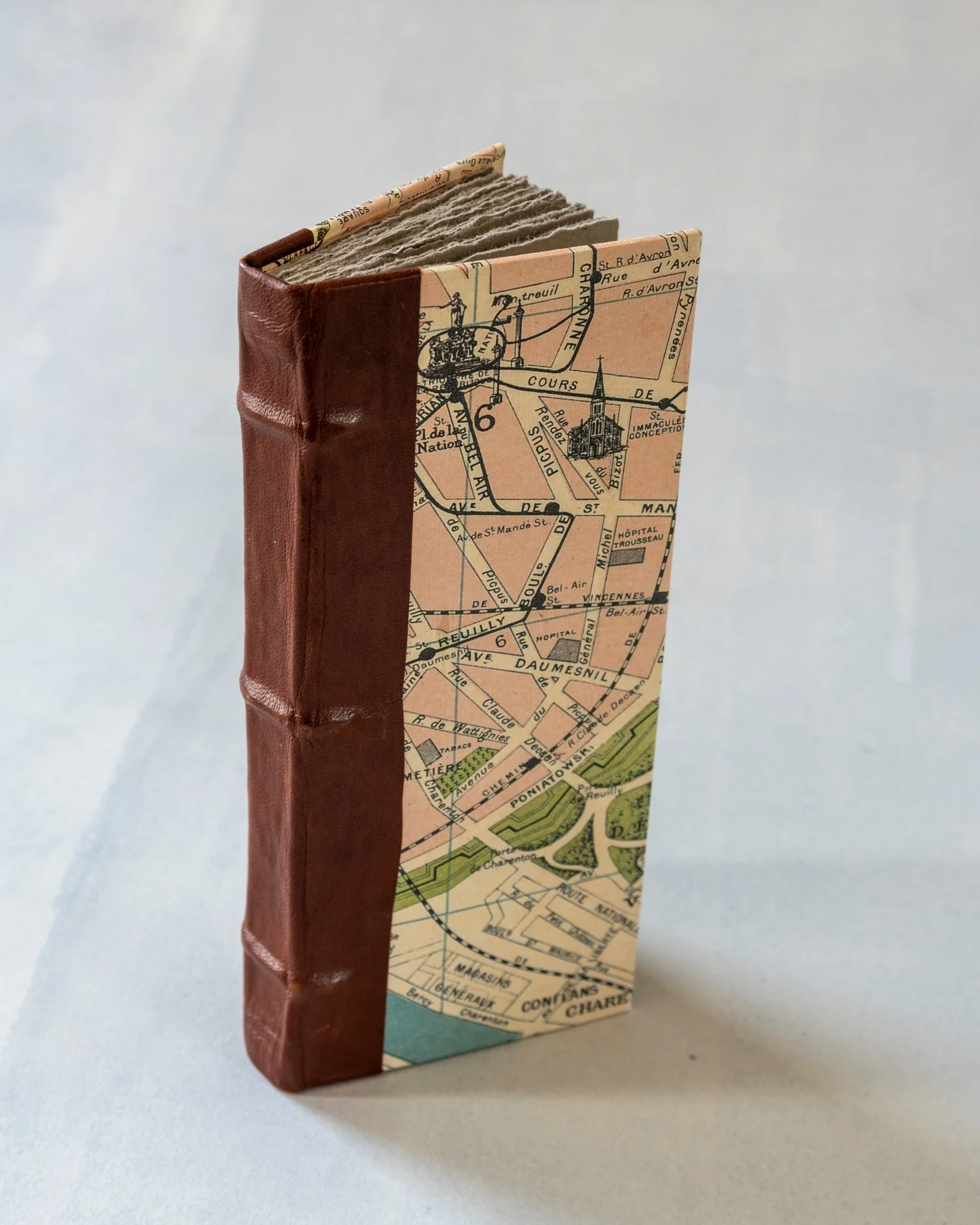 Repurposed Map Books