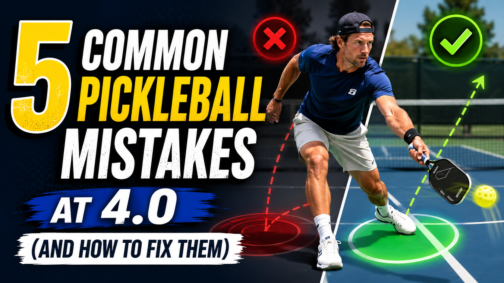 5 Common Pickleball Mistakes at 4.0 (And How to Fix Them)