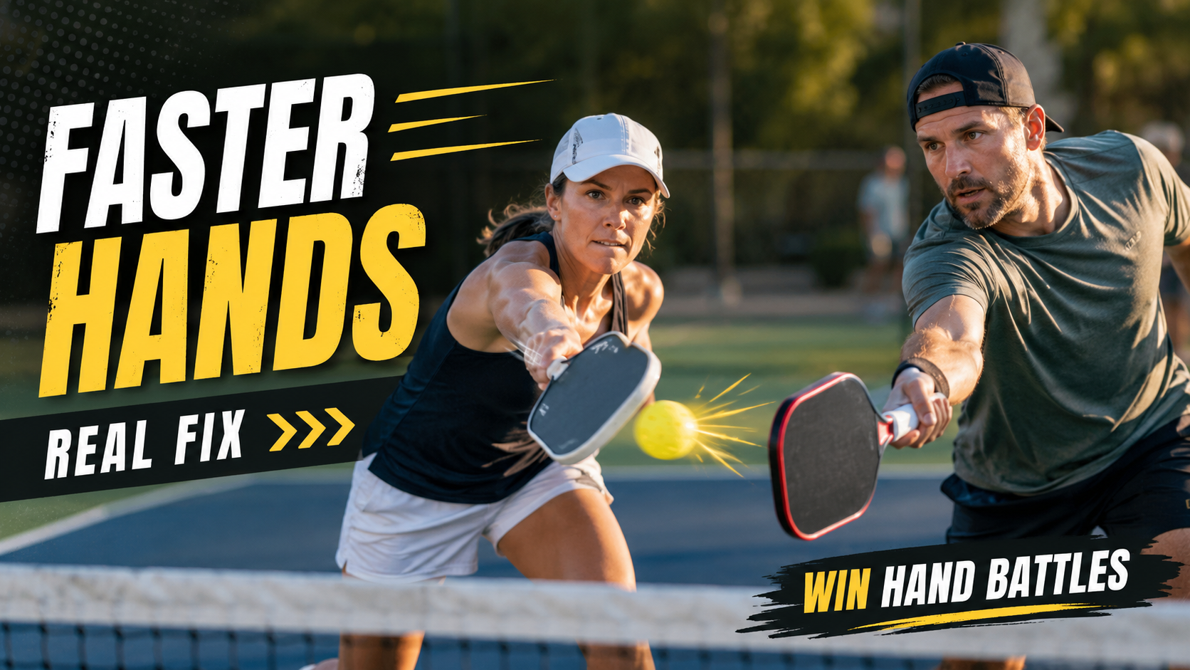 How to Get Faster Hands in Pickleball (Real Fix)