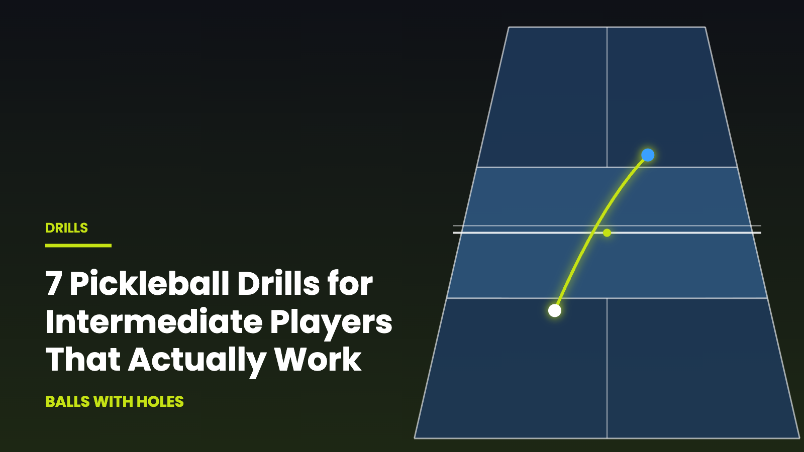 7 Pickleball Drills for Intermediate Players That Actually Work