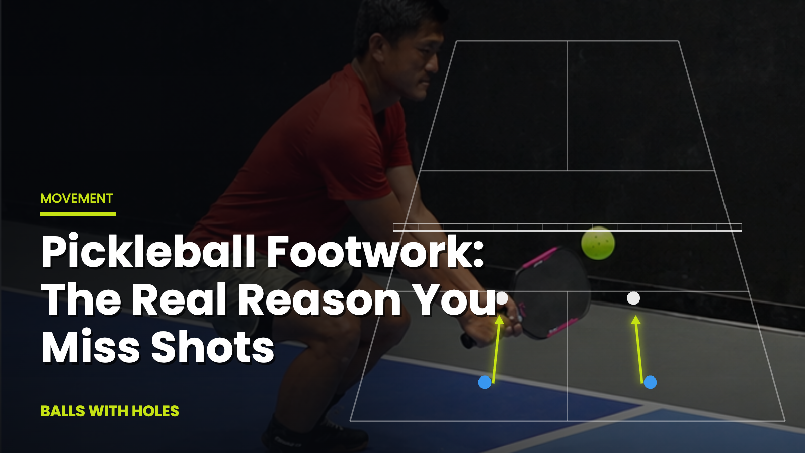 Pickleball Footwork: The Real Reason You Miss Shots
