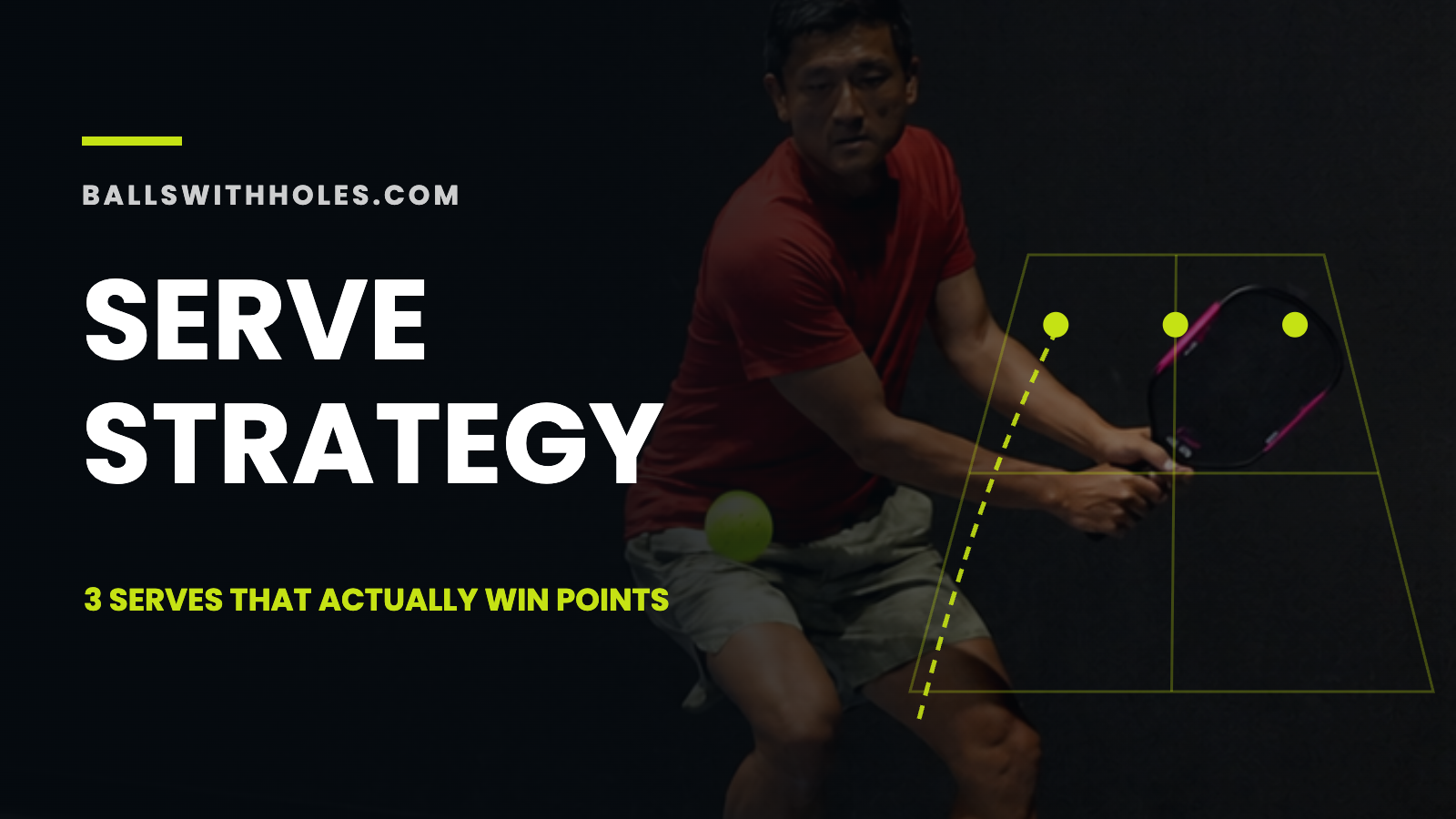 Pickleball Serve Strategy: How to Turn Your Serve Into a Weapon
