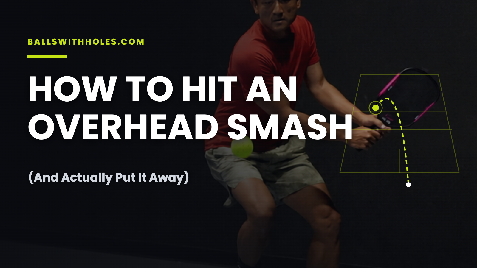 How to Hit an Overhead Smash in Pickleball (And Actually Put It Away)