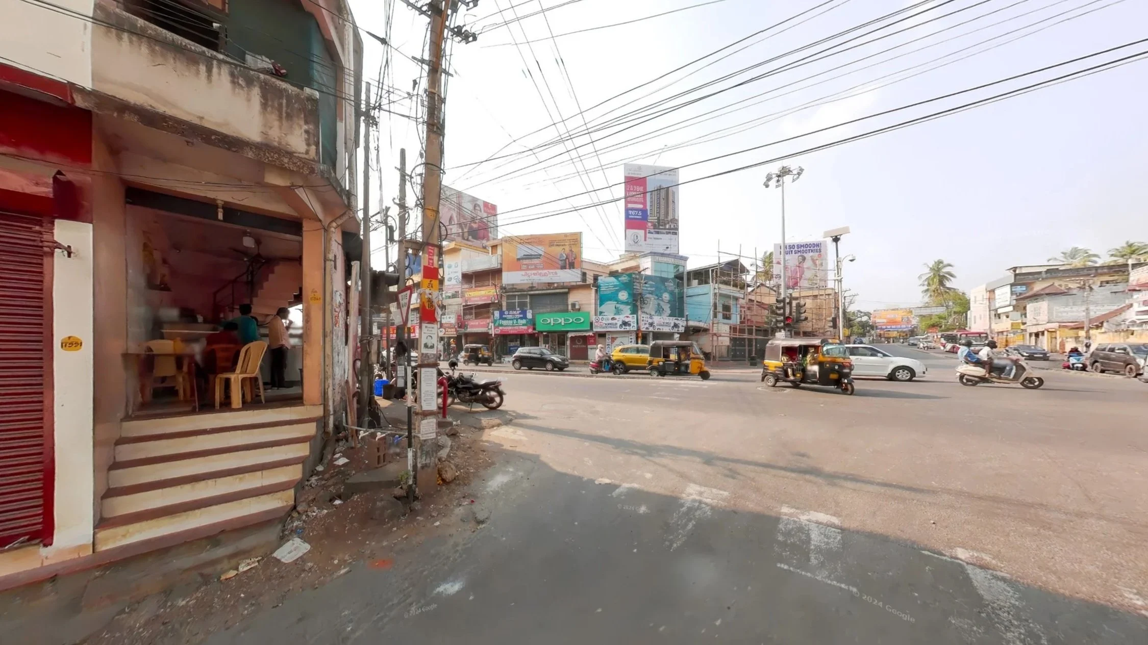 View from Intersection