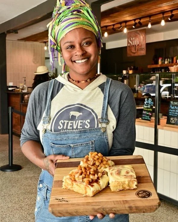 Wow, y'all!!!

You made our first day of selling cinnamon rolls an incredible success! We were blown away by the response, the excitement, and the support from our community. We are so grateful to serve such an amazing town.

From the bottom of our h