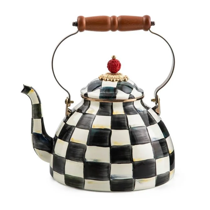 Courtly Check Tea Kettle