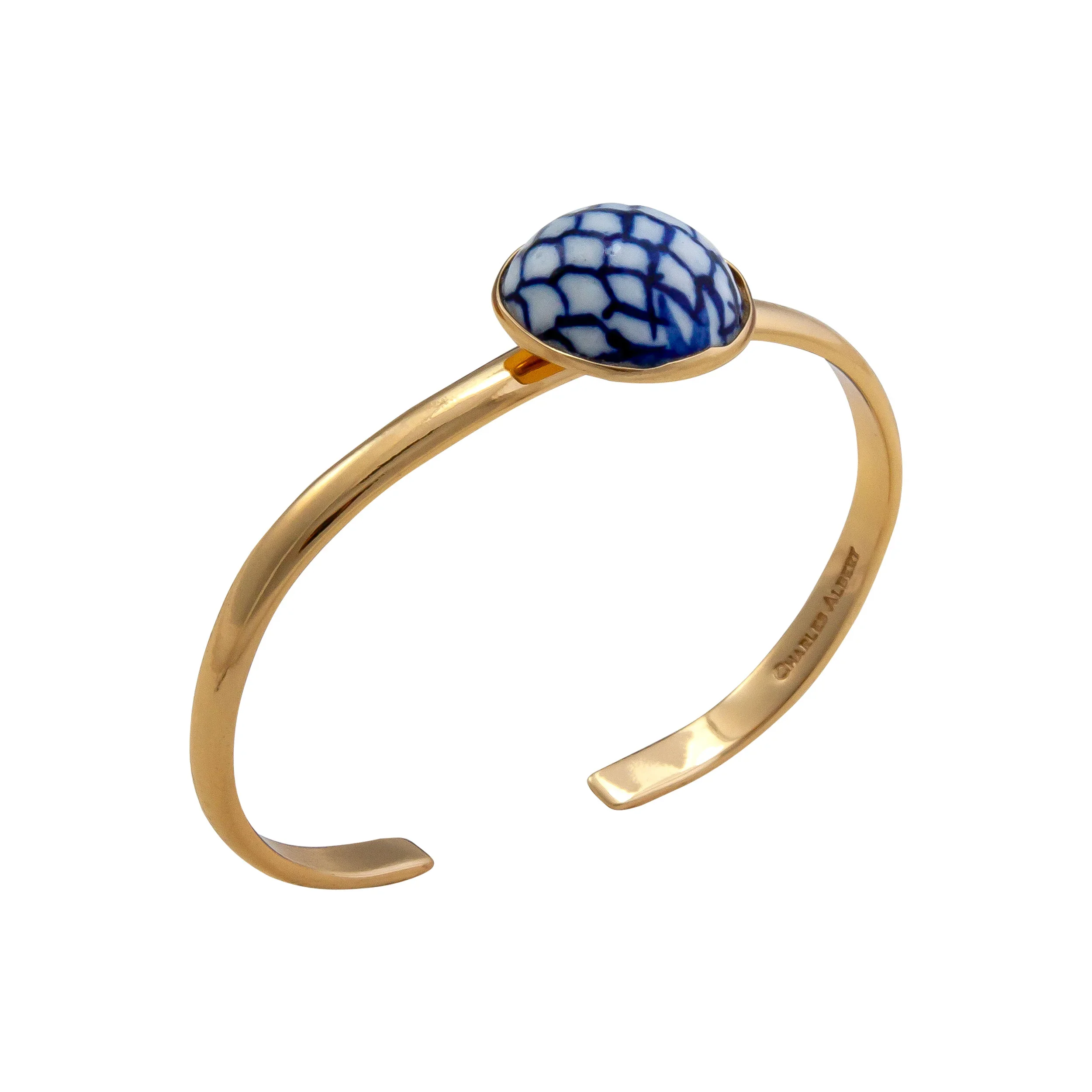 Charles Albert Alchemia Blu Mermaid Cuff 2.webp