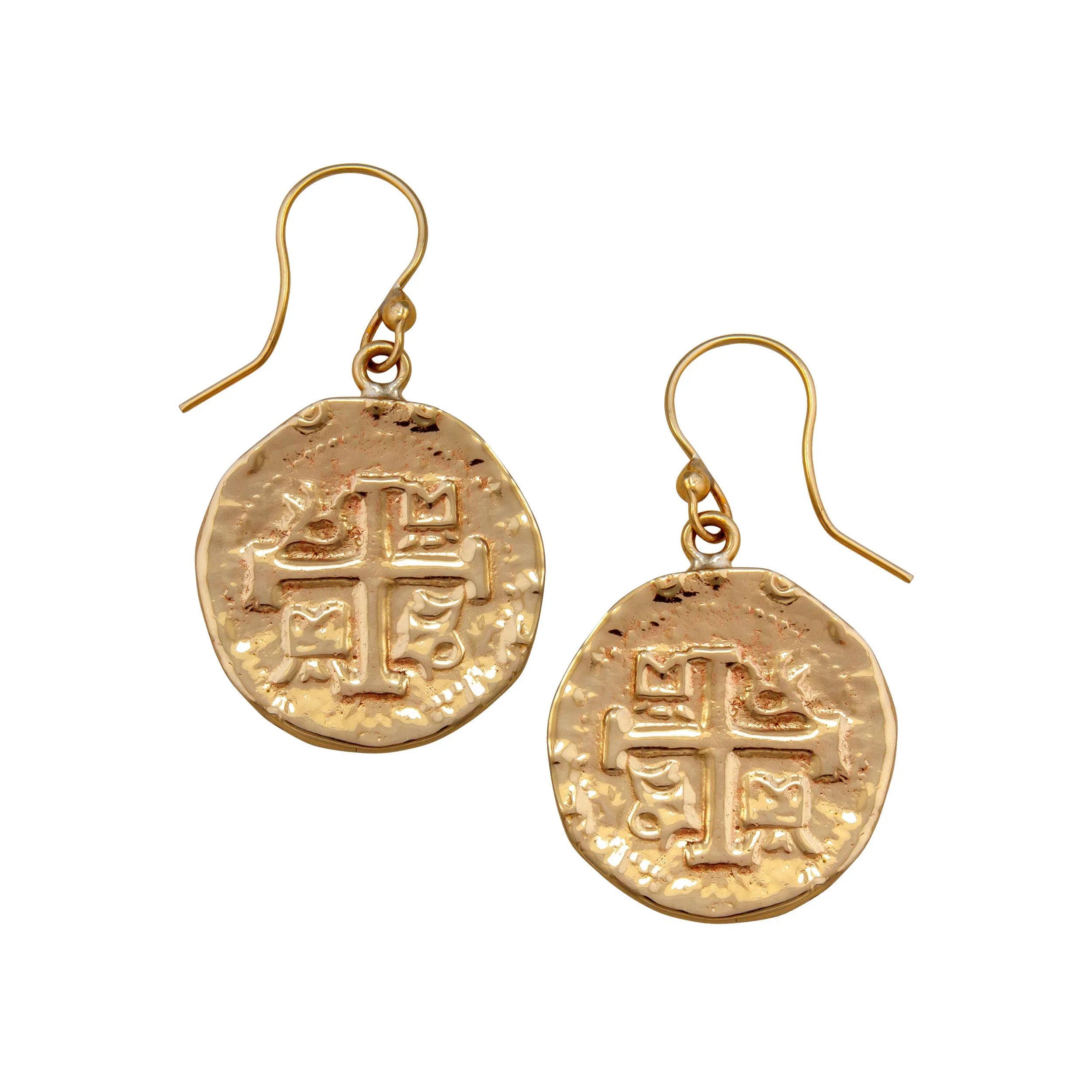 Alchemia Replica Treasure Coin Earrings