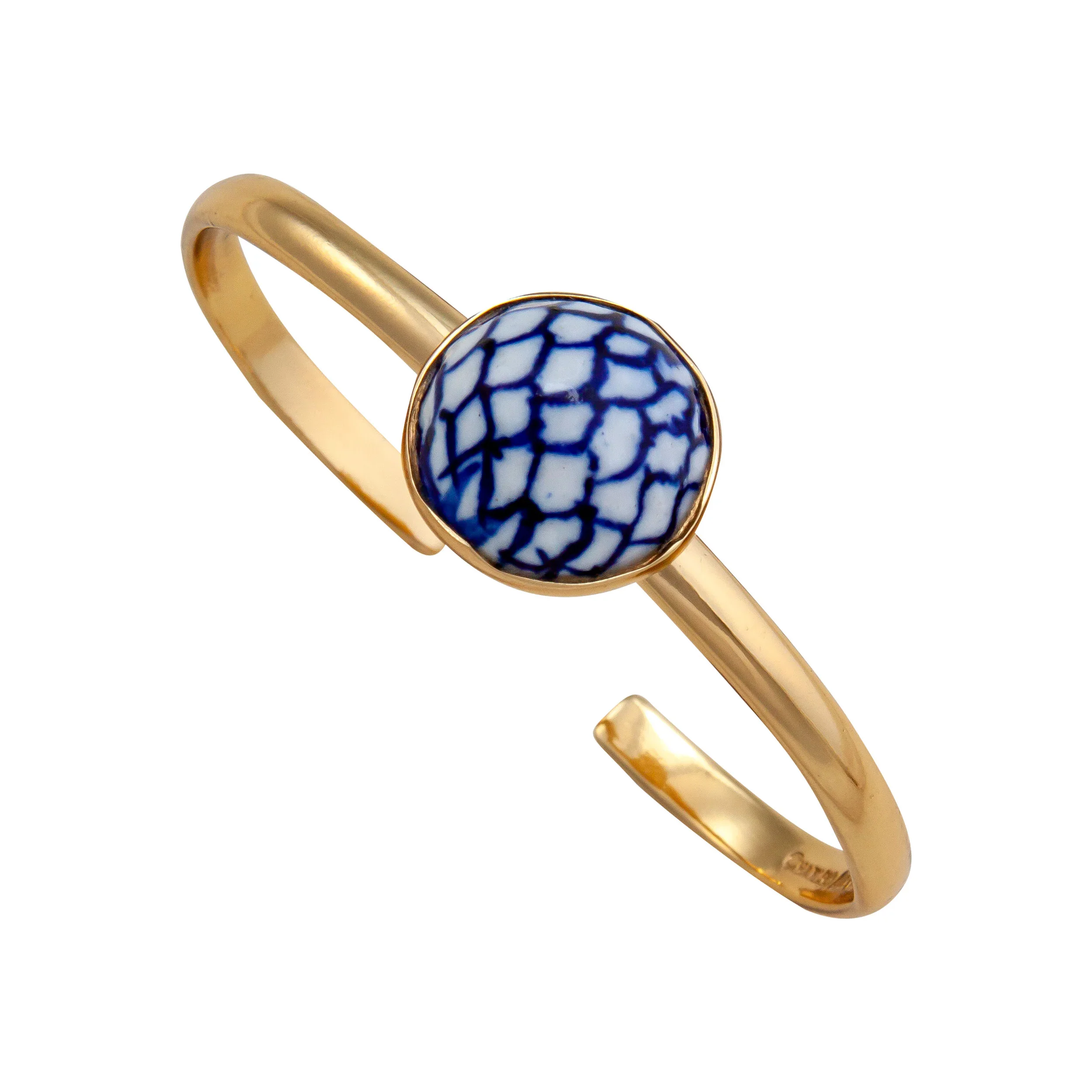 Alchemia Blu Mermaid Ceramic Mini Cuff