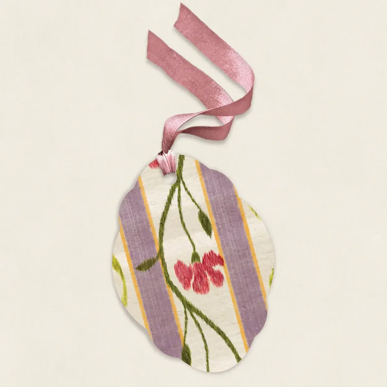 Irate Rose Silk Ribbon Gift Tags – Set of 4