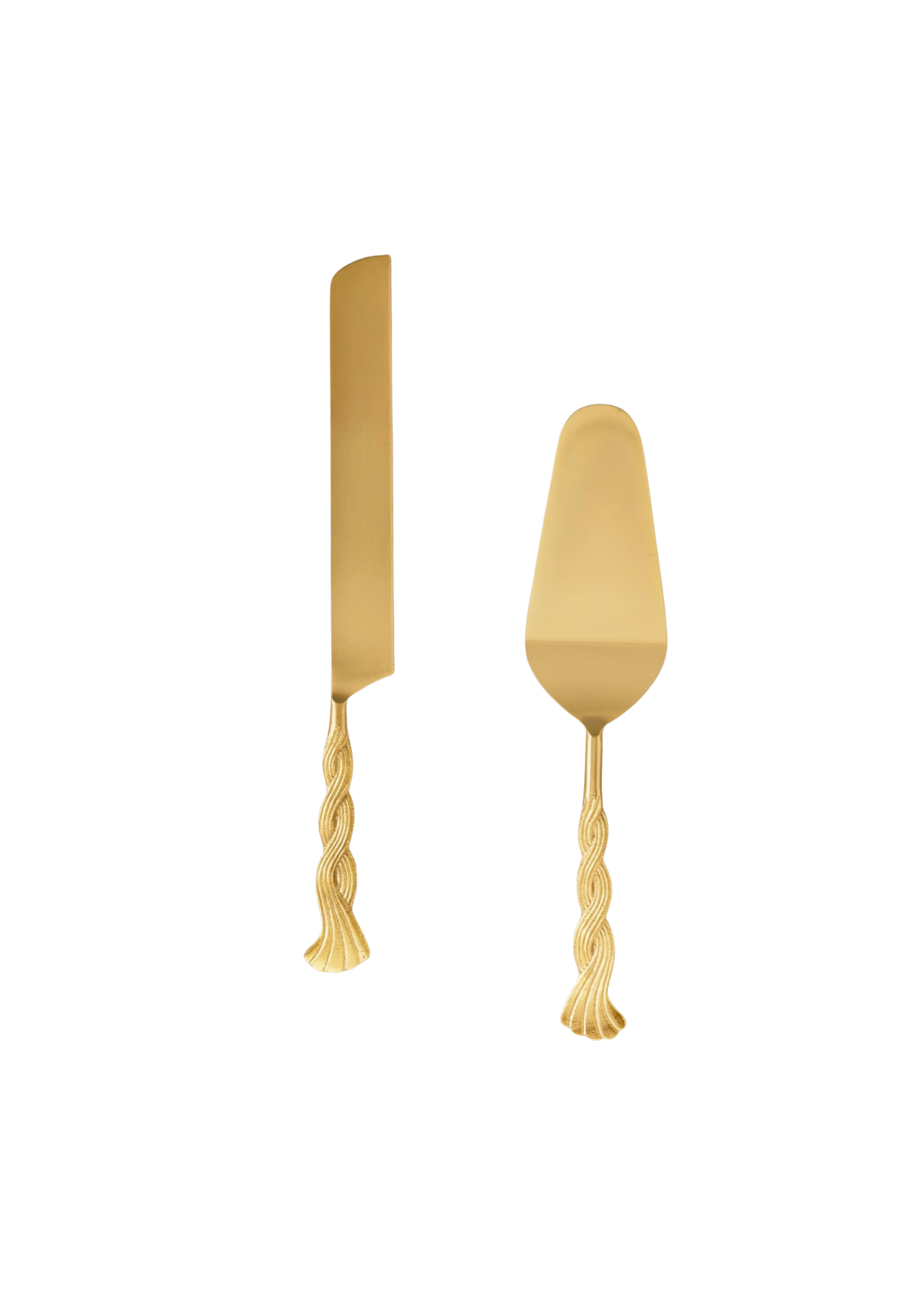 Rope Handle Cake Servers