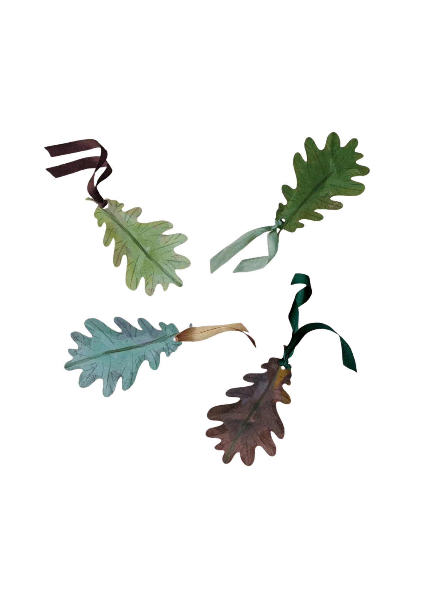 Forest Leaves Gift Tags – Set of 8