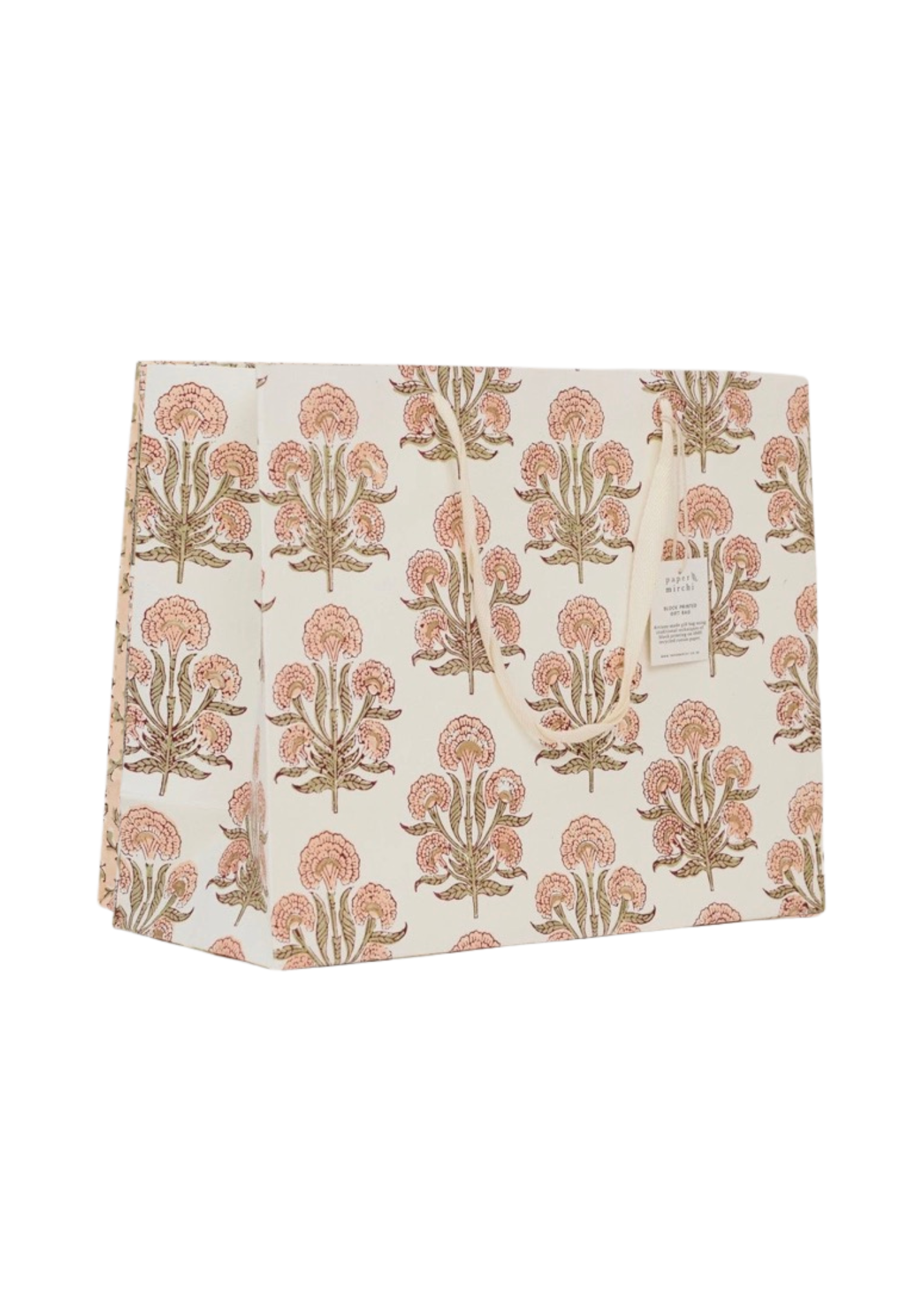 Poppy Terracotta Large Gift Bag