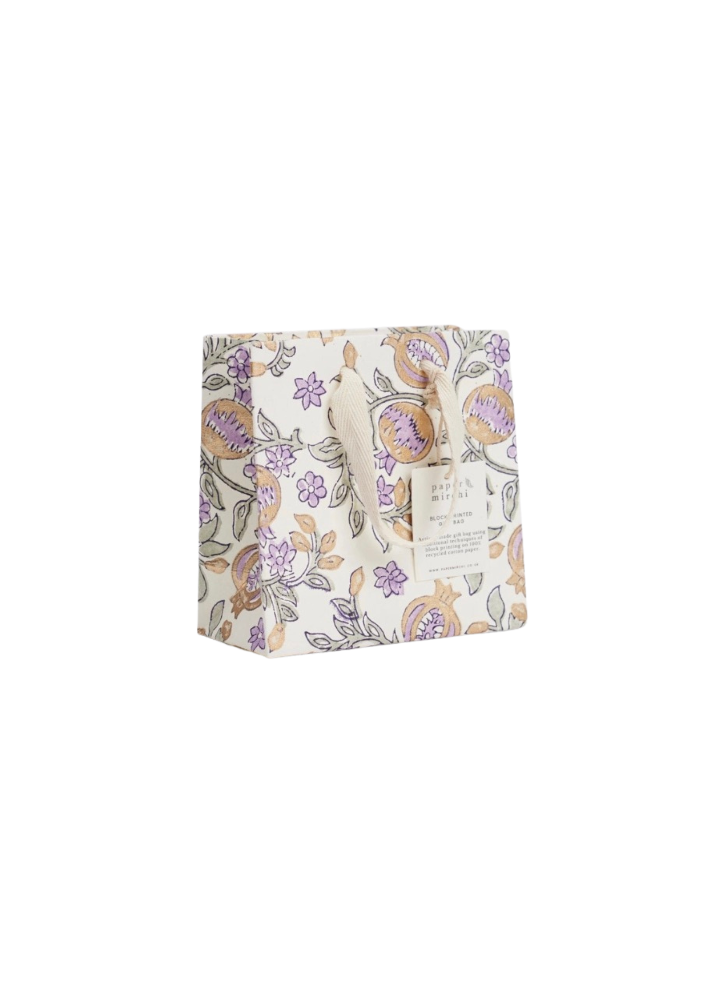 Pomegranate Lavender Small Gift Bag