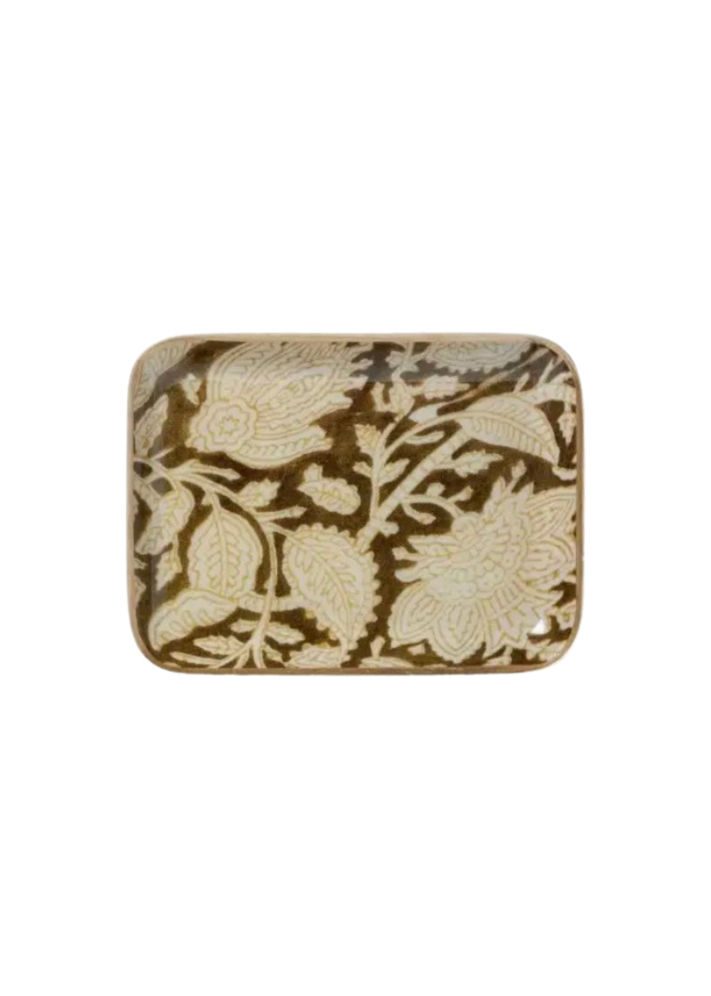 Khaki Karishma Trinket Plate