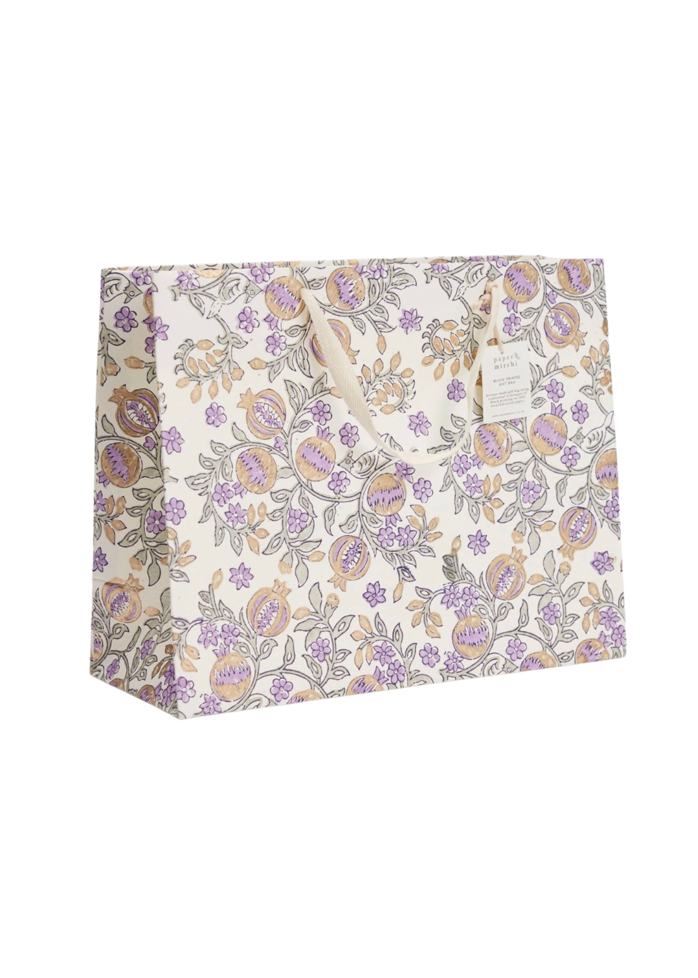 Pomegranate Lavender Large Gift Bag