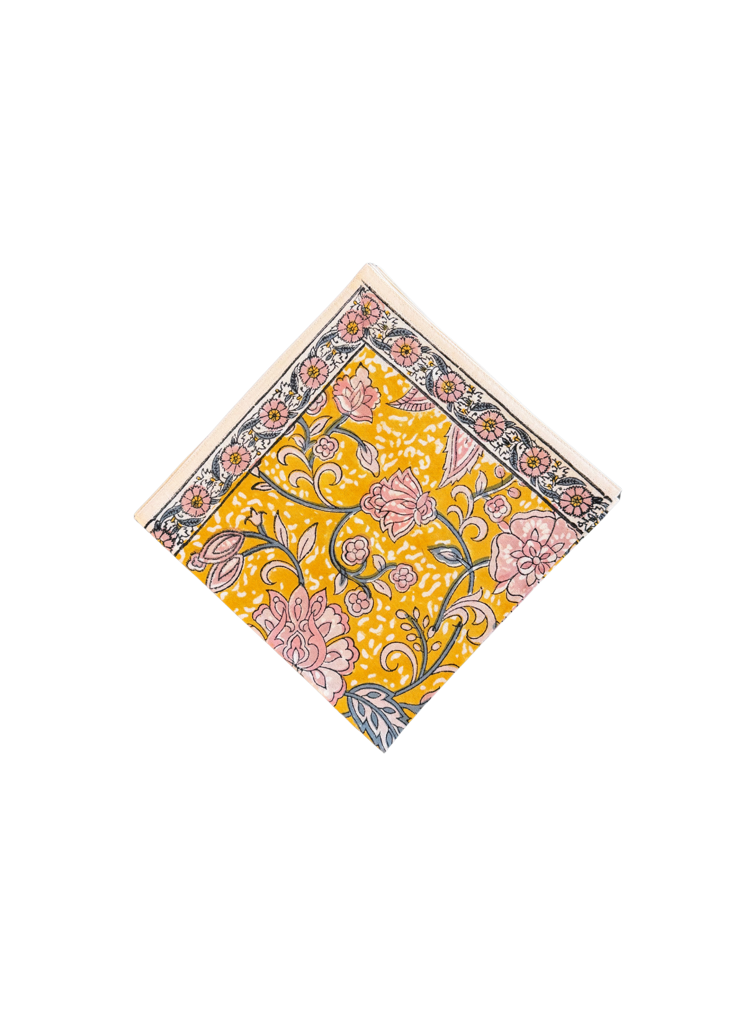 Yellow Bloom Napkin