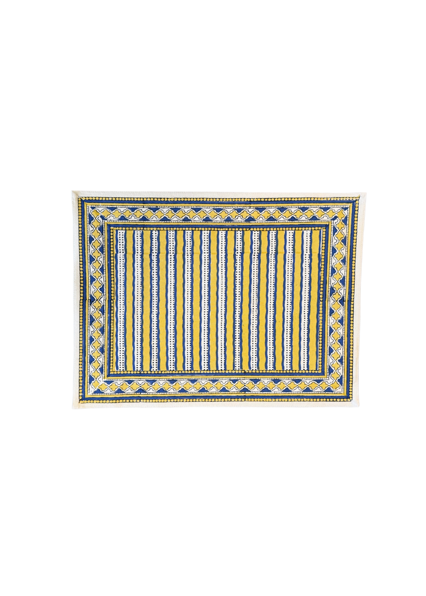 Yellow Stripe Table Mat
