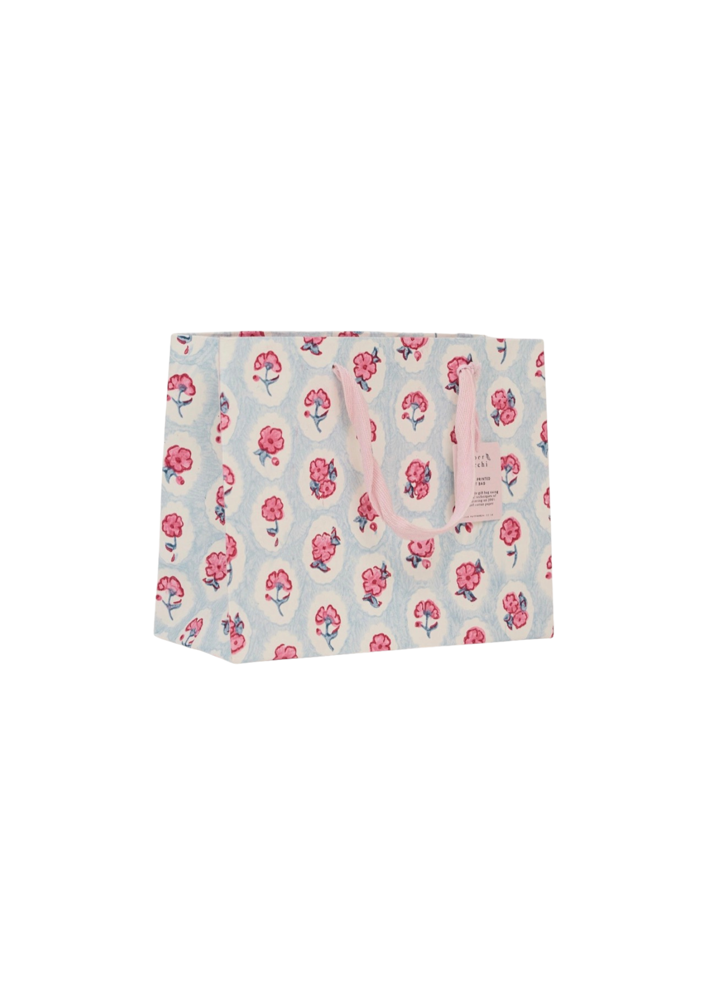 Scallop Tiles Pink Sorbet Medium Gift Bag