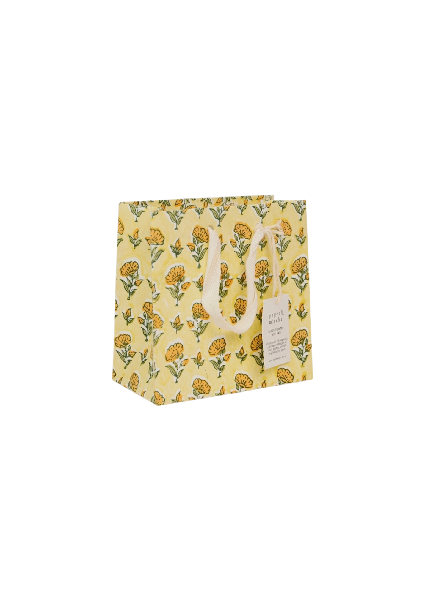 Ditsy Floral Sunshine Small Gift Bag