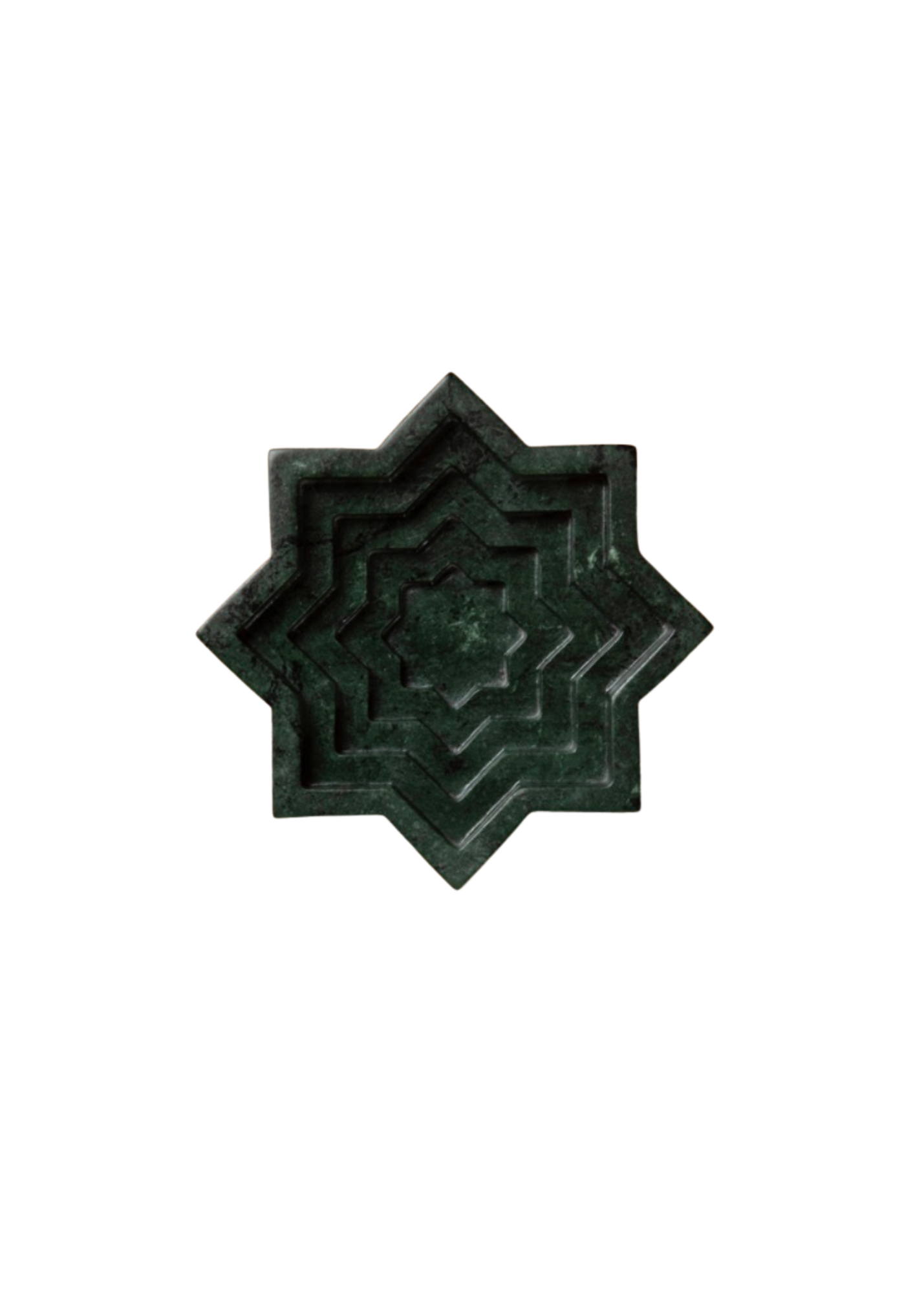 Green Marble Stepwell Object