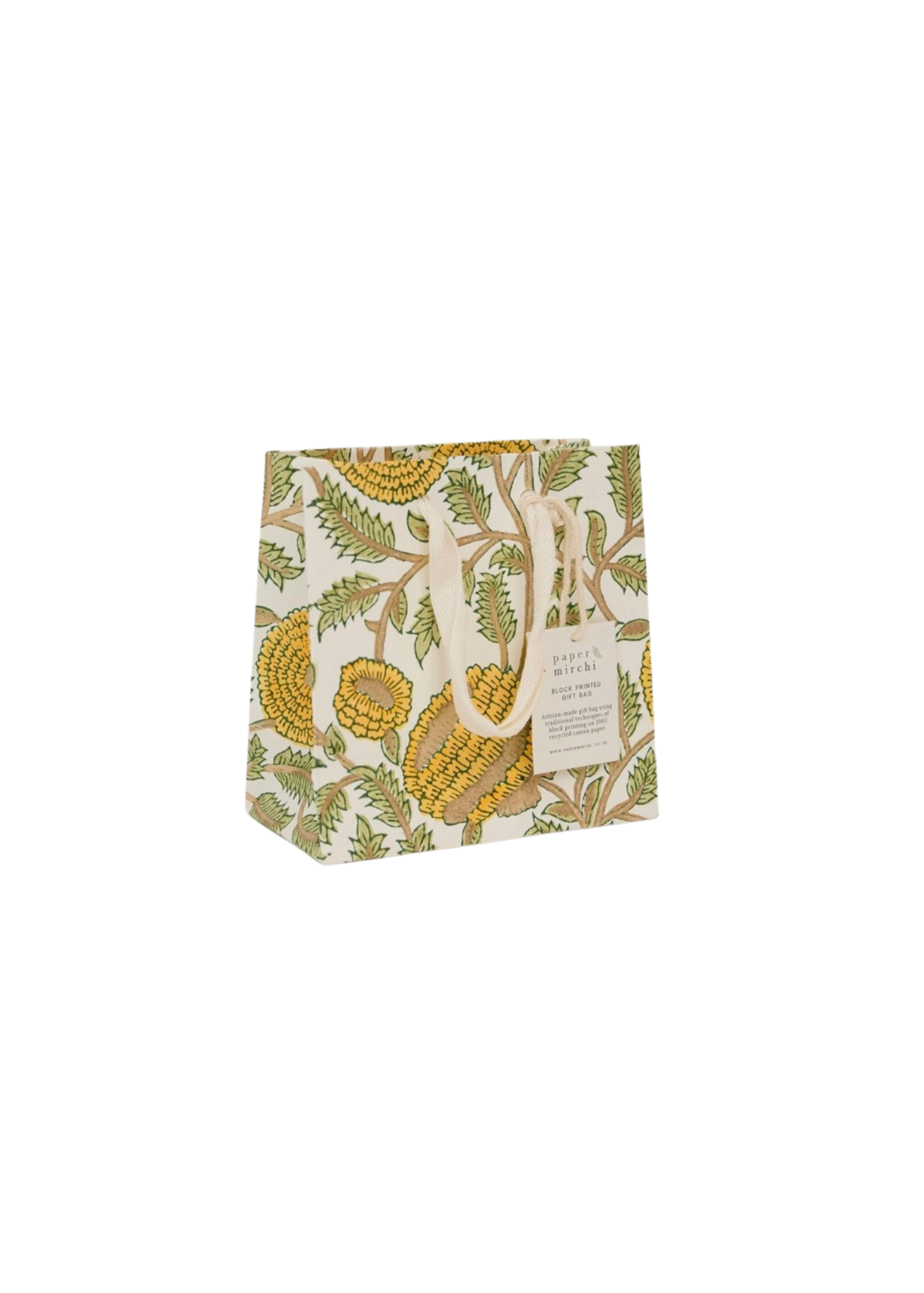 Marigold Glitz Sunshine Small Gift Bag