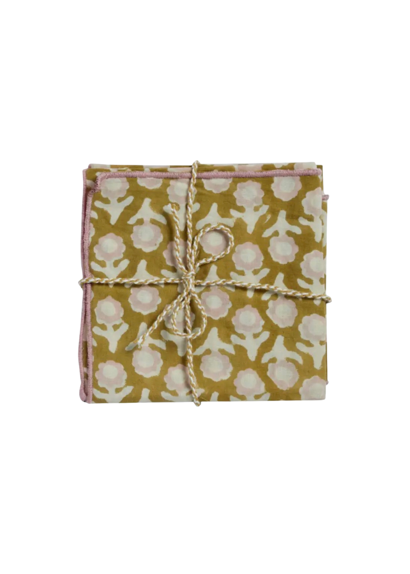 Asha Block Print Napkins Set of 2
