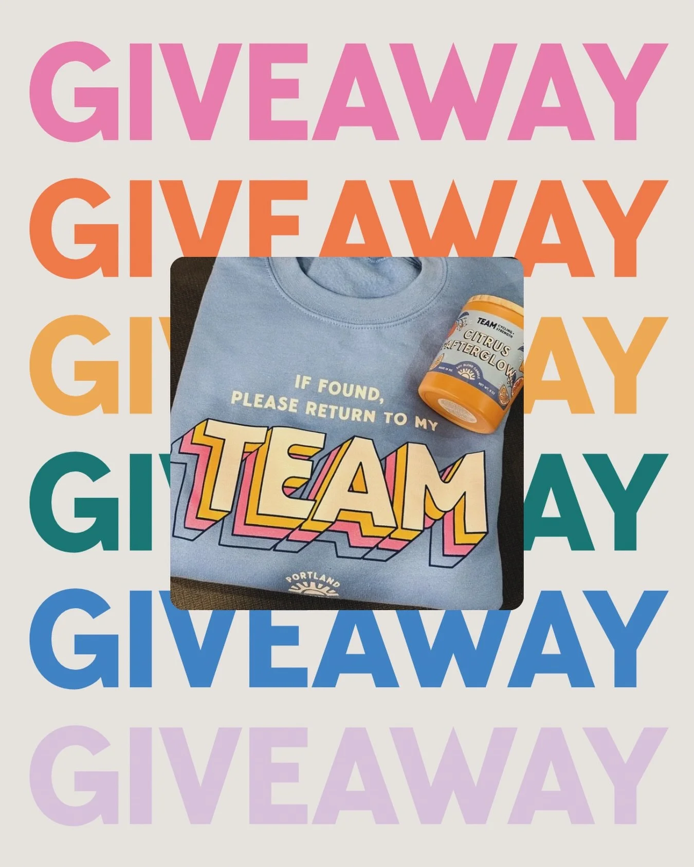 TAG US TEAM👋🏻 - Starting Monday 10/12-10/18 if you tag us in a post you&rsquo;ll be entered to win a team crew neck, our signature Fresh Glow candle, and a guest pass so you can come move with a friend! 
Check the schedule at -