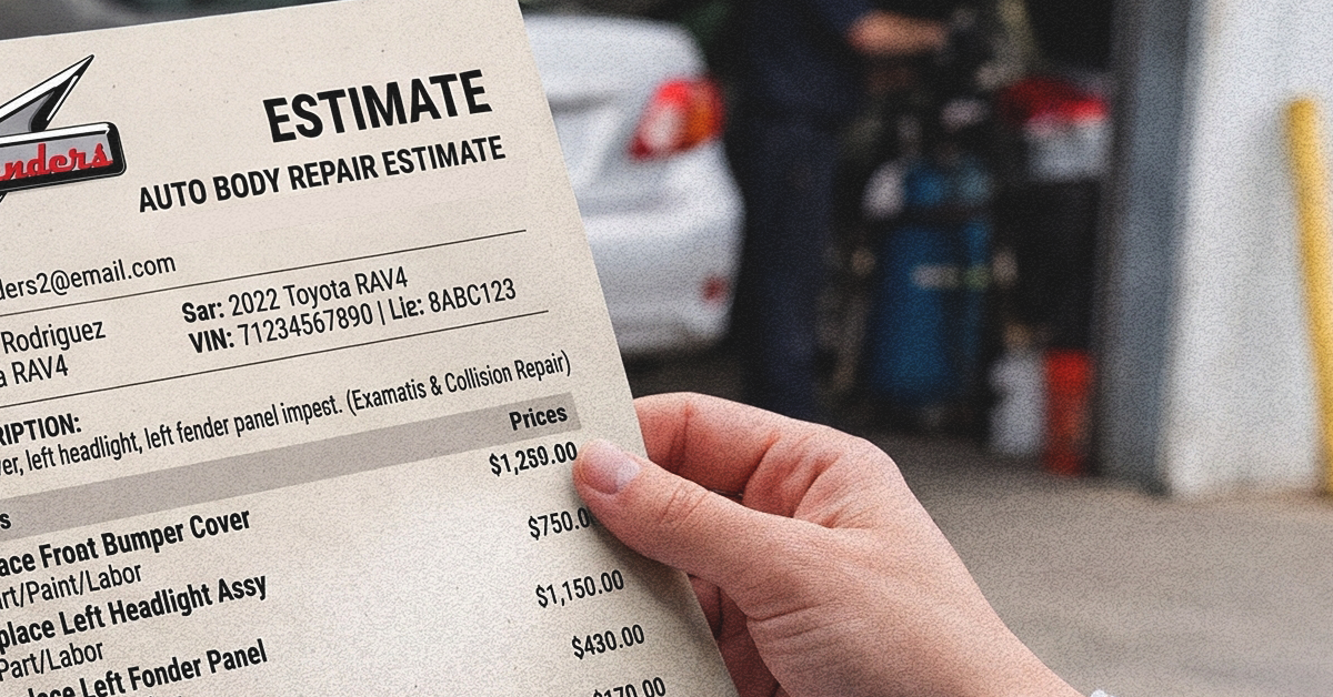 Why the Insurance Estimate and the Final Repair Cost May Be Different