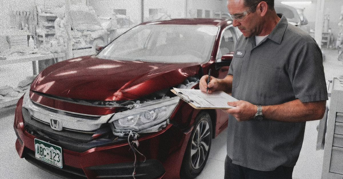 Why Your Auto Collision Repair Estimate May Be Higher Than the Insurance Estimate