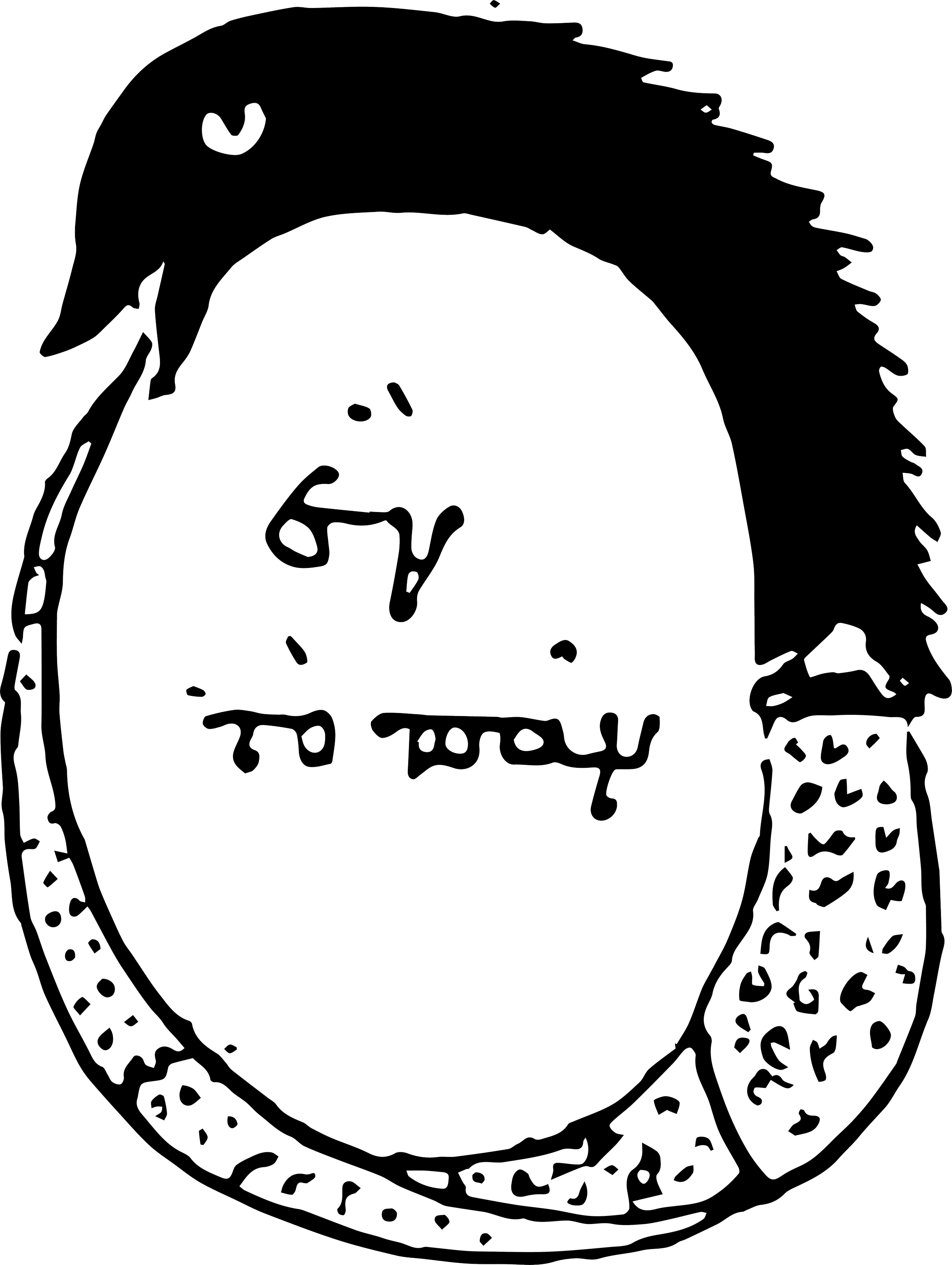 line drawing of a pocket watch with a bird perched on top. The watch face has the words 'time today' written on it.