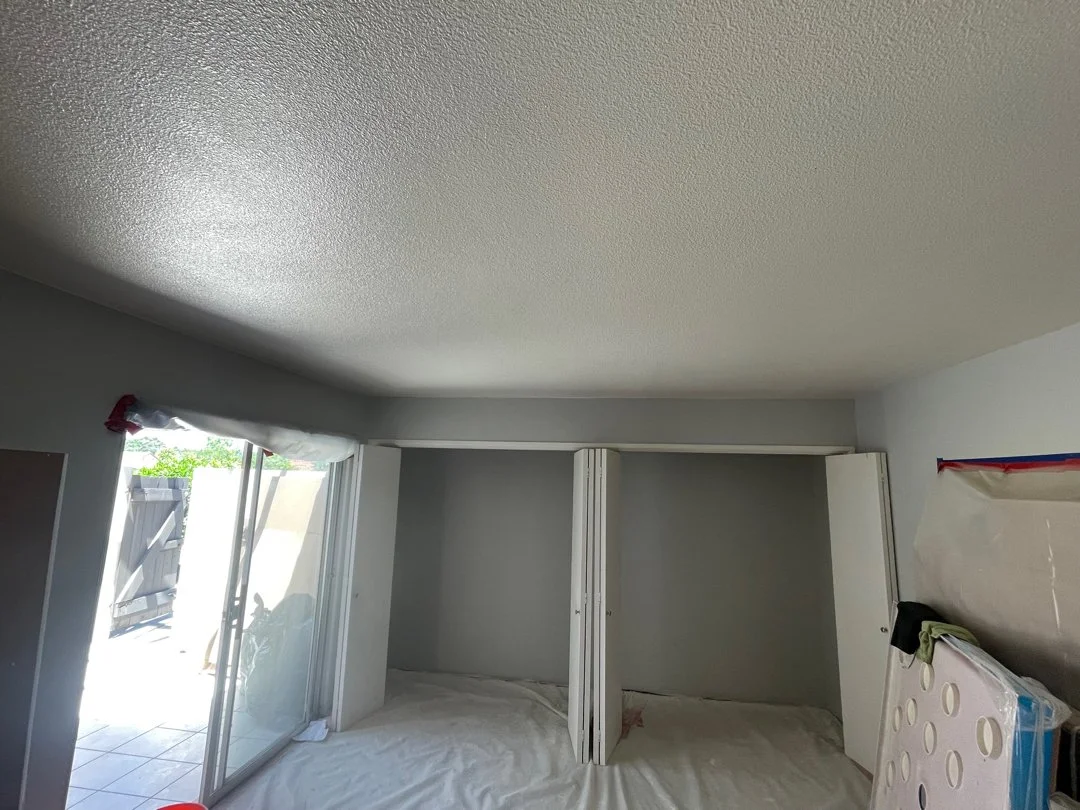 entire room drywall installation, finish and texture in San Diego