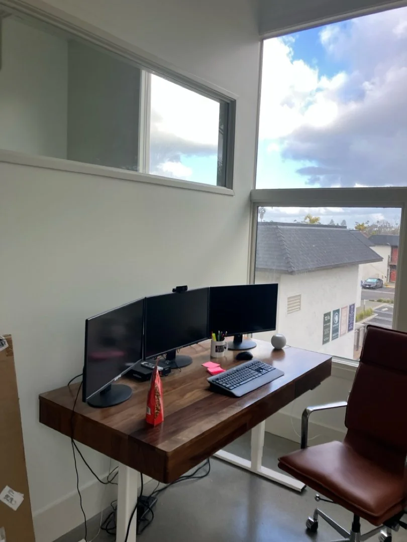 office setup by HUGE Handyman for San Diego business
