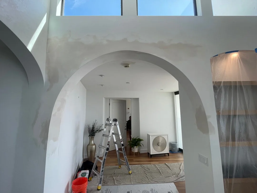 Adding an Arch to an Existing Walkway