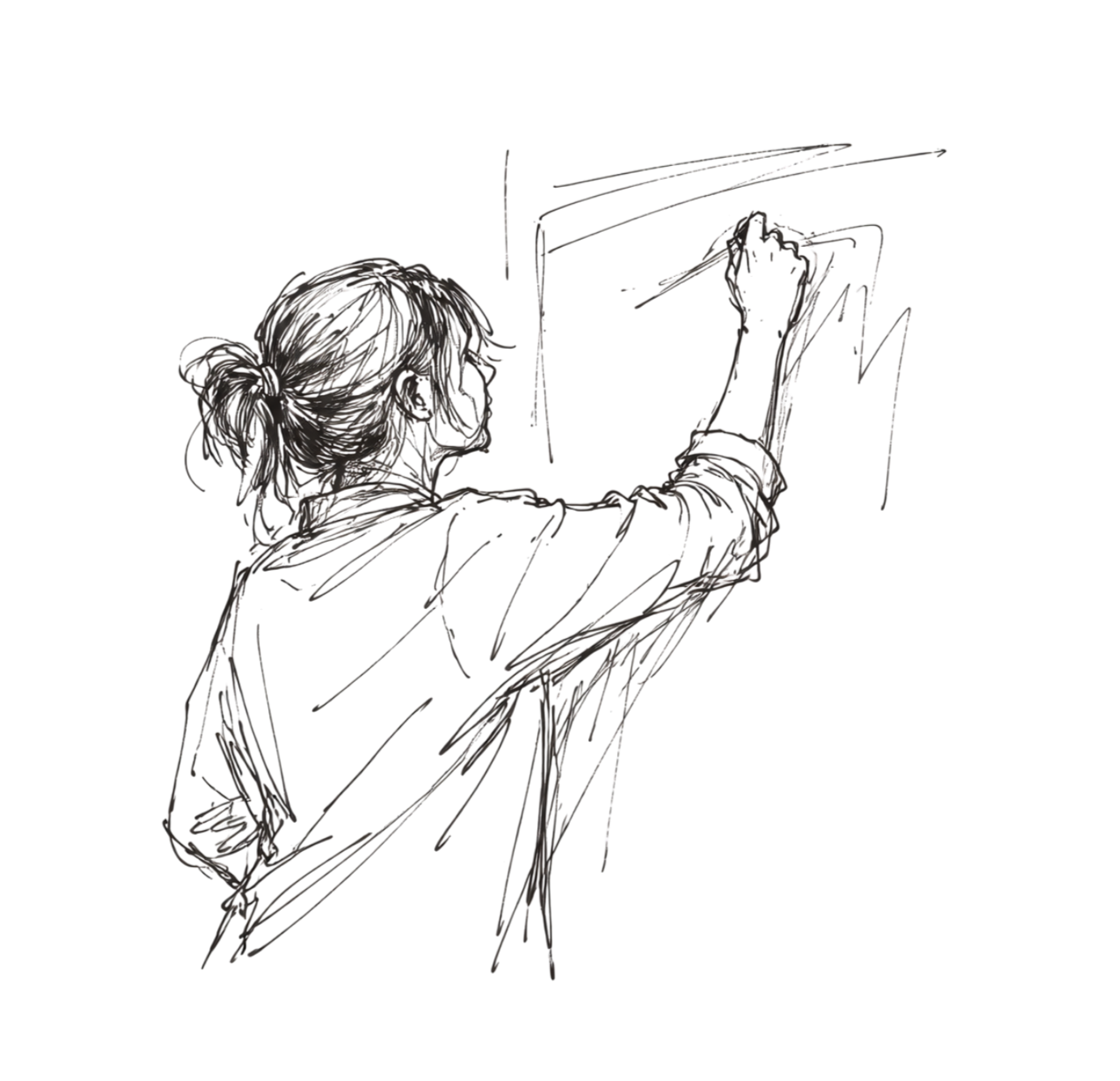 Human drawing on a wall HACHE Coworking.png