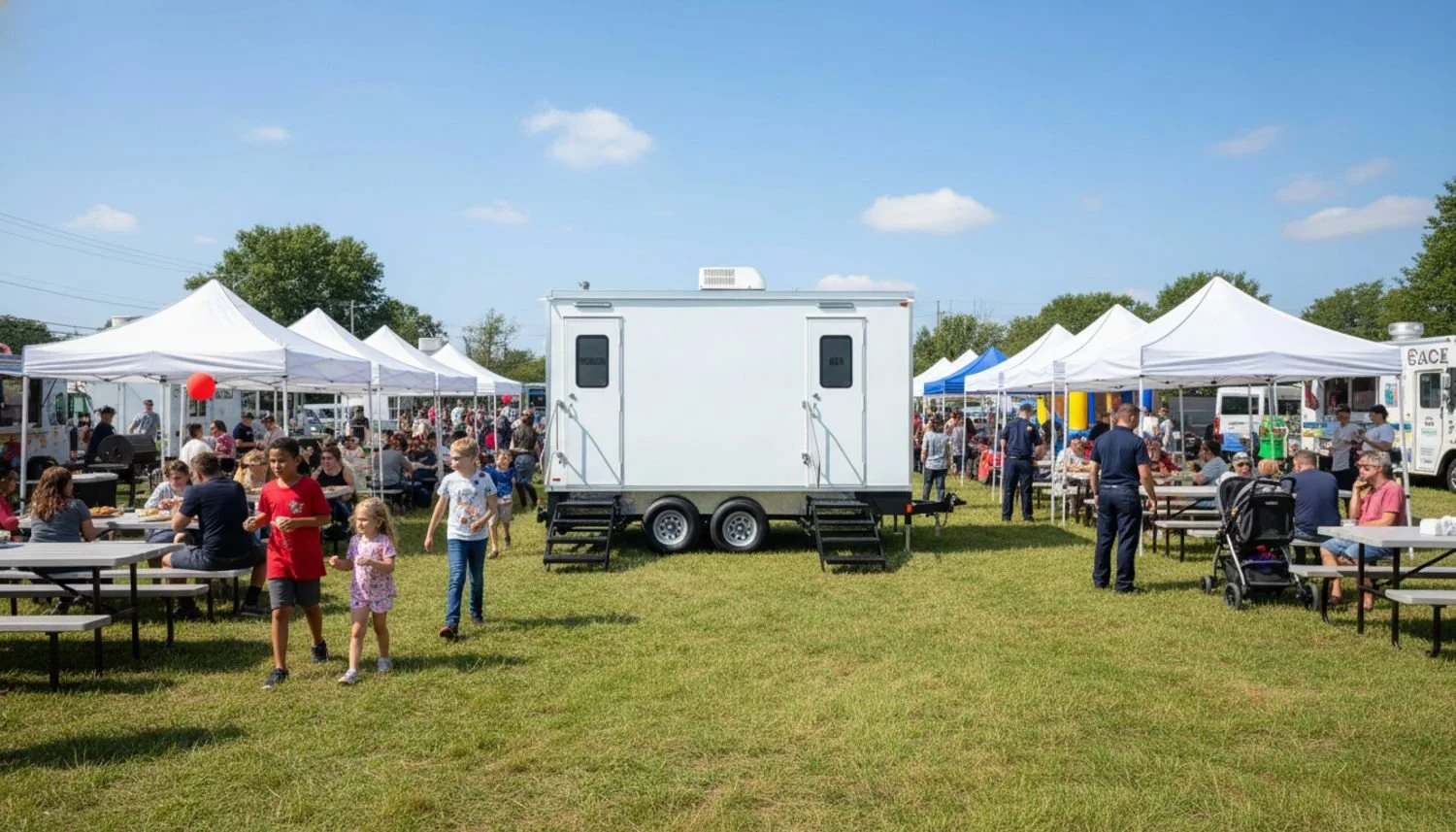 Restroom Trailer Rentals DuBois, PA