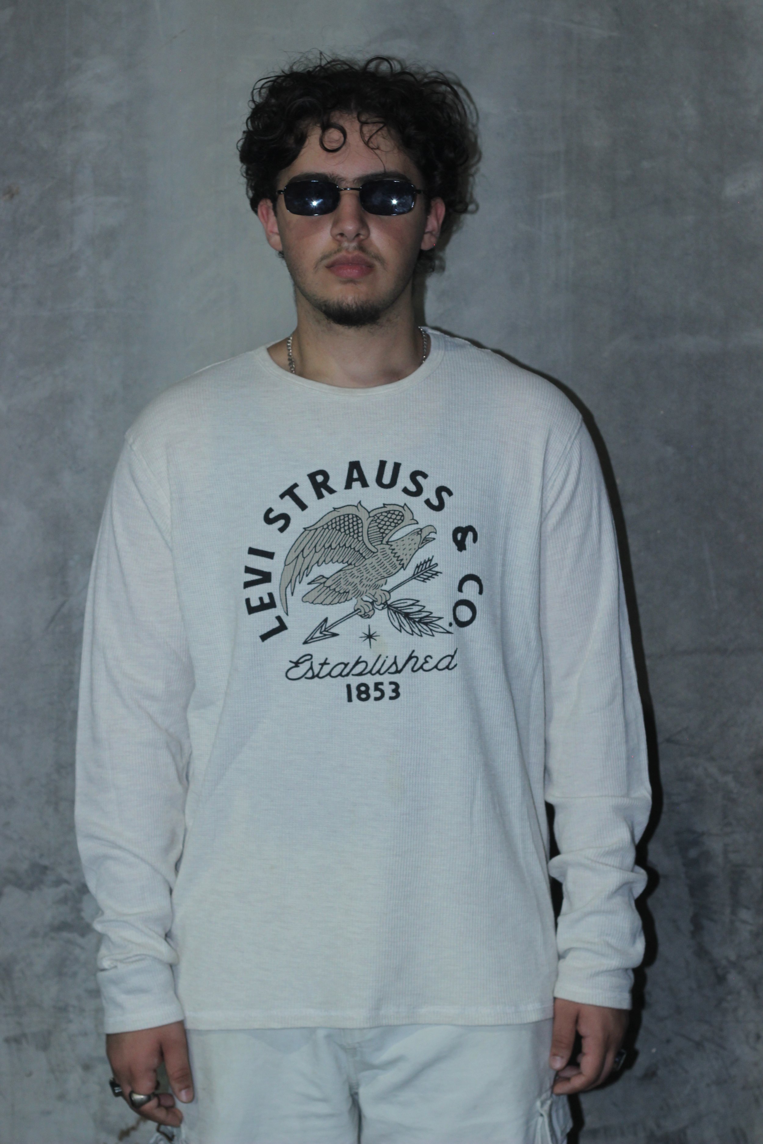 Levi's long sleeved Waffle shirt