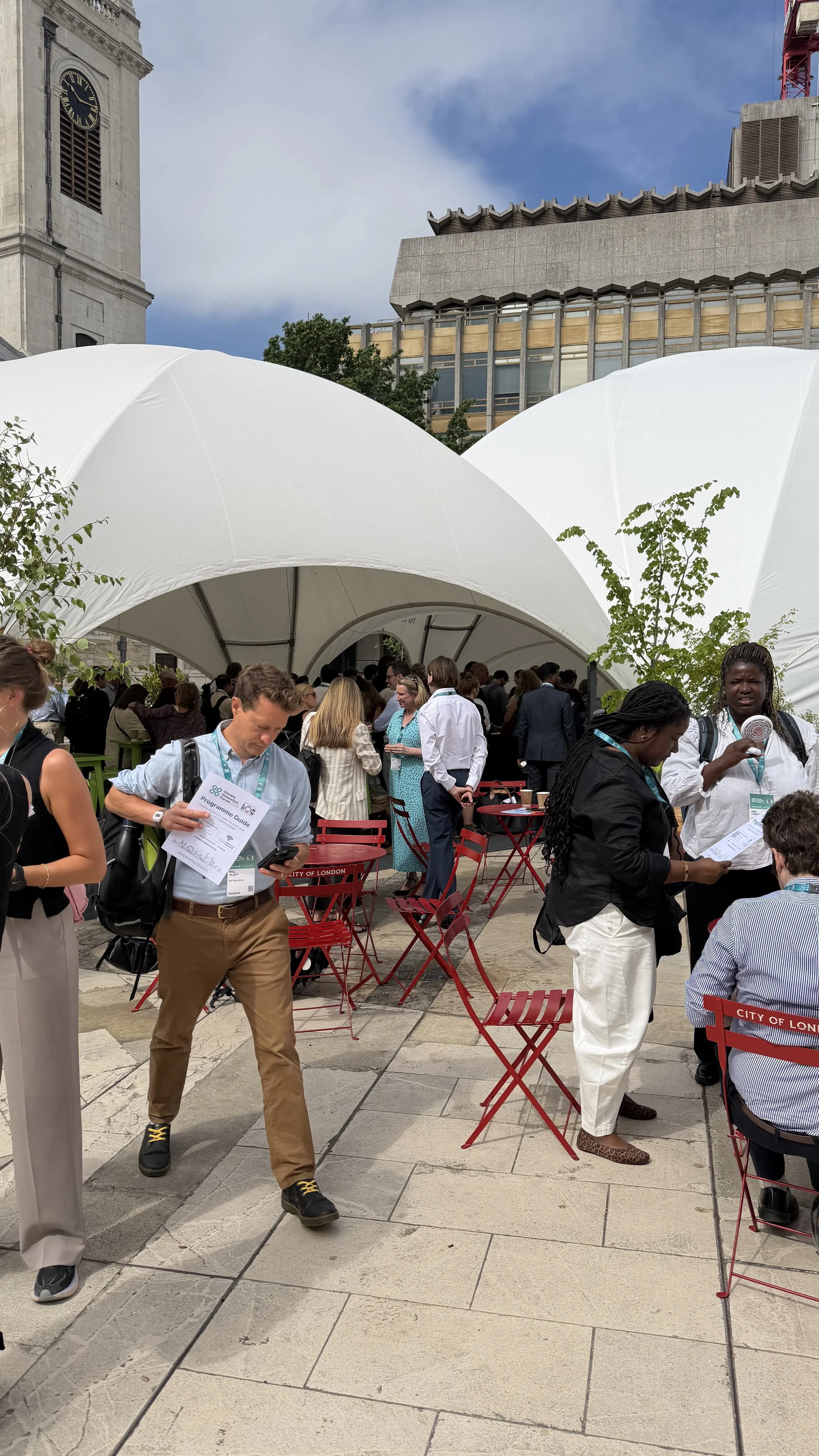 In London, everybody’s talking about the need for climate action. What is needed to deliver?