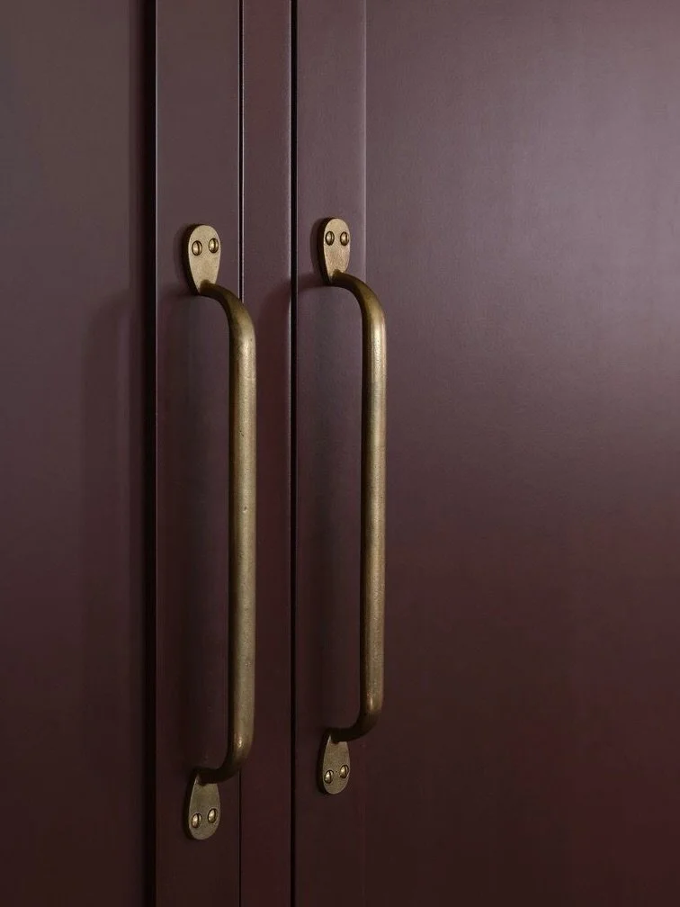 Hardware research for a new project.

Cabinet knobs and handles are jewellery for the home. Small, specific, and one of the simplest things you can change to completely uplift a space.

These are some of the pieces I came across &mdash; the options, 